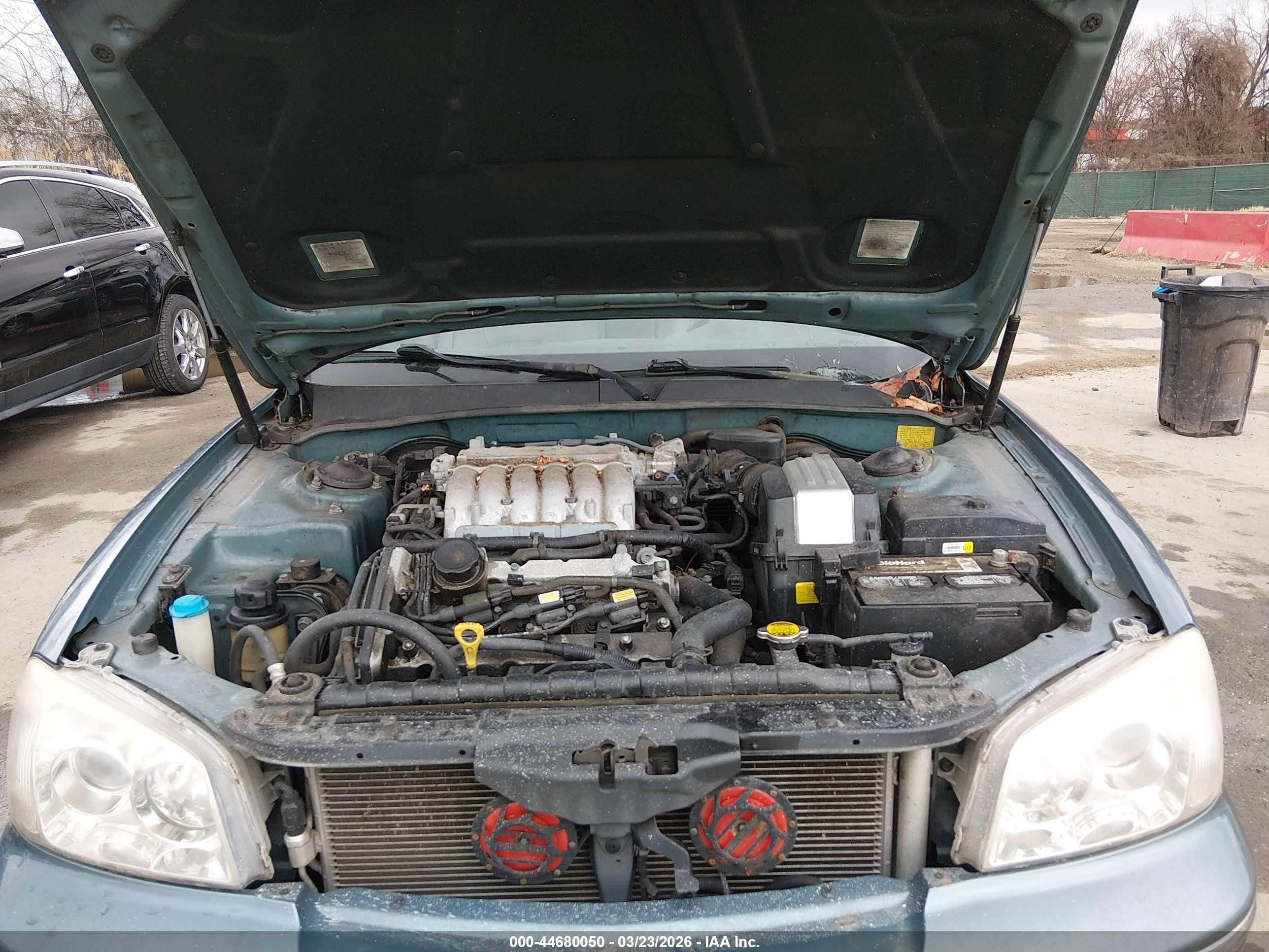 2005 Hyundai Xg350 L Blue vin: KMHFU45E75A392014
