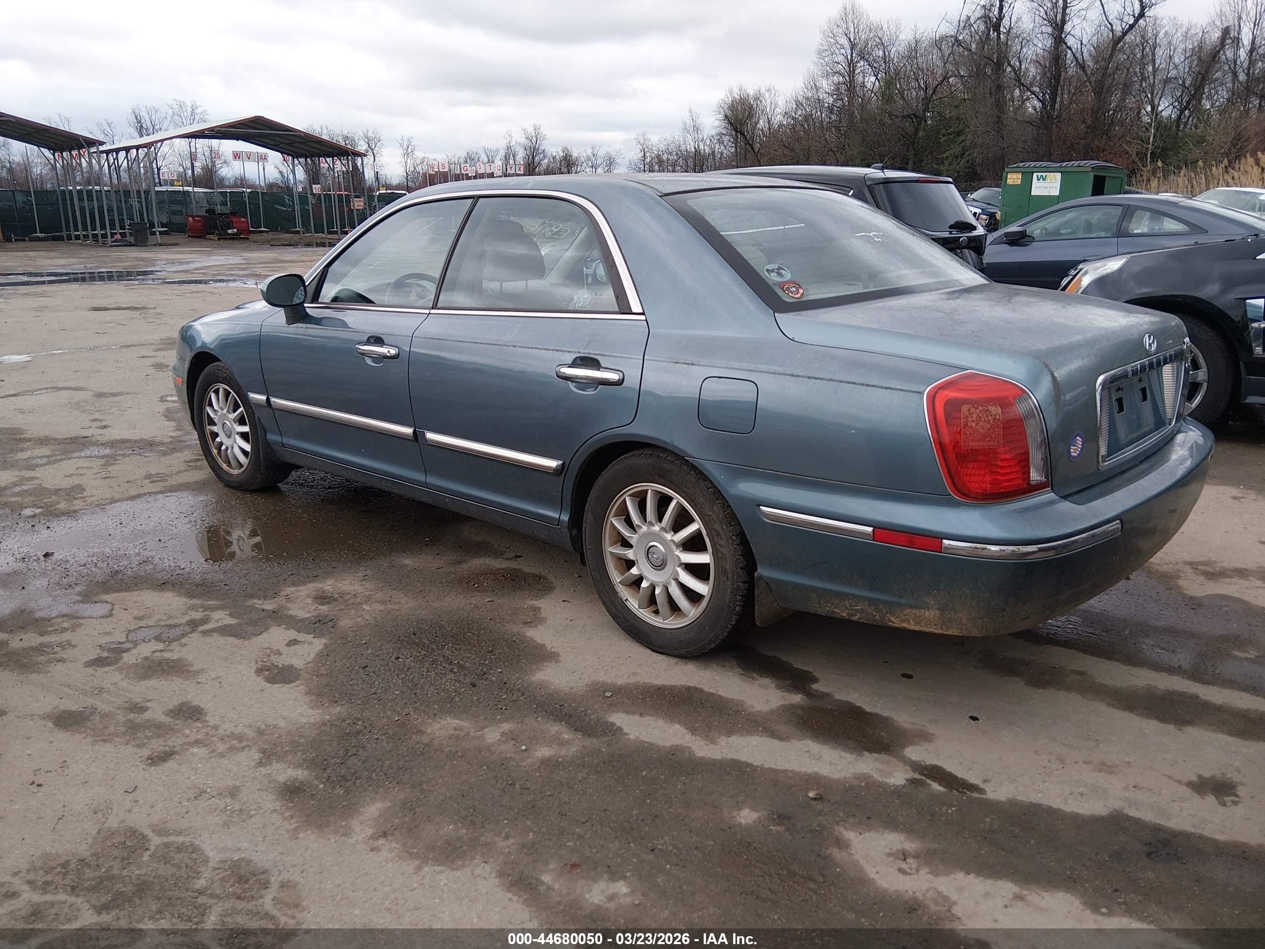 2005 Hyundai Xg350 L Blue vin: KMHFU45E75A392014
