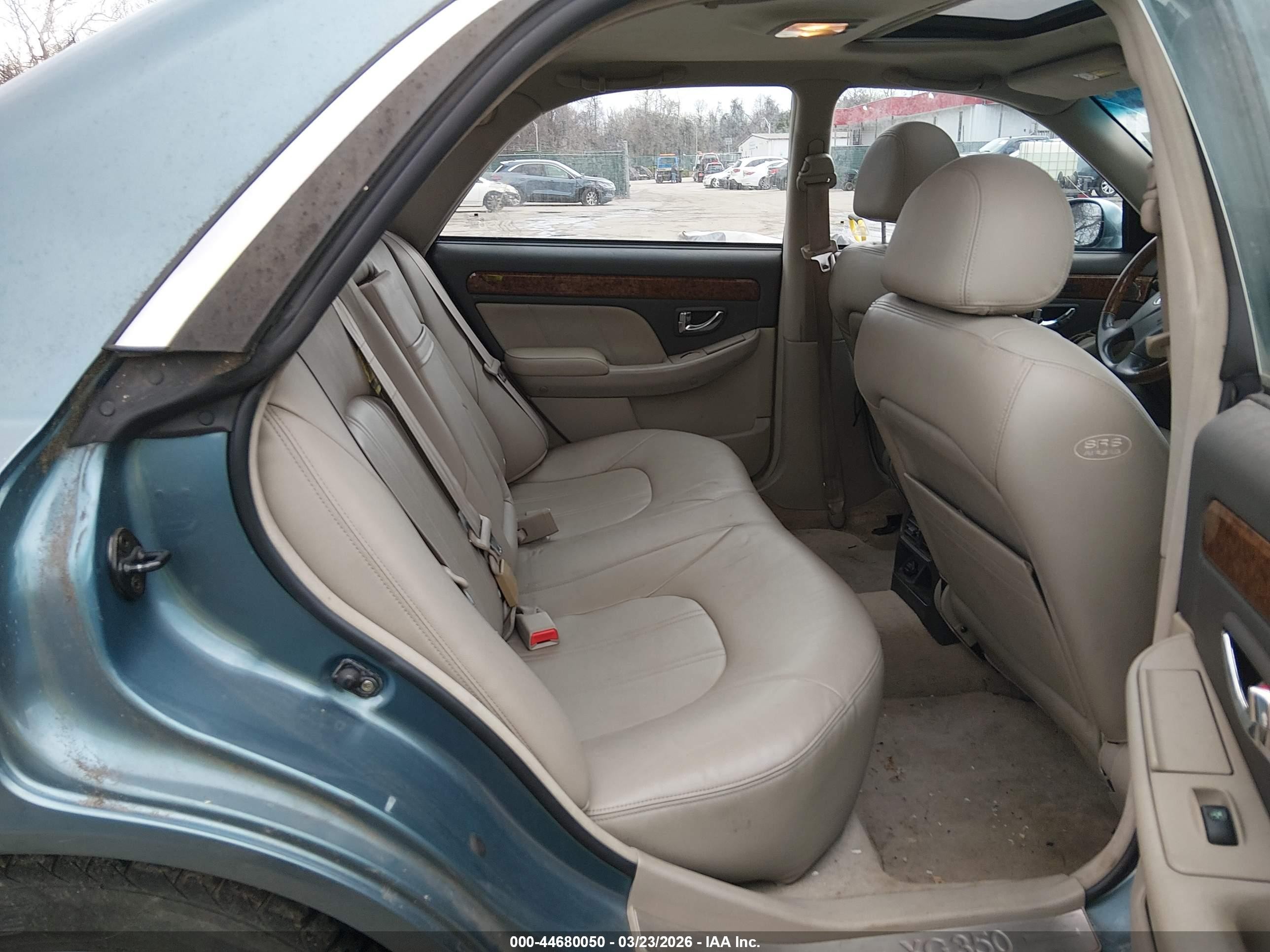 2005 Hyundai Xg350 L Blue vin: KMHFU45E75A392014