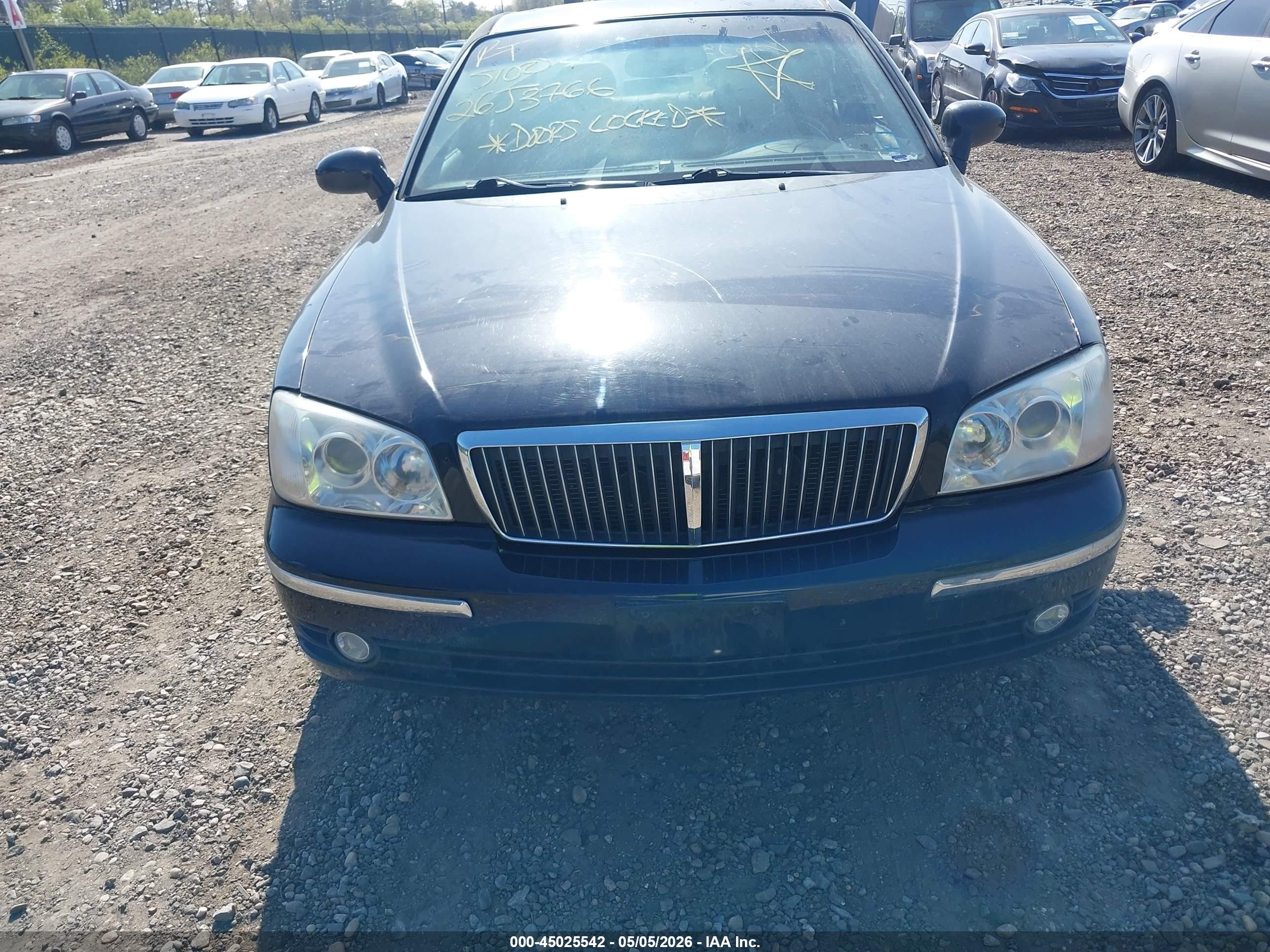 2005 Hyundai Xg350 L Черный vin: KMHFU45E75A392160