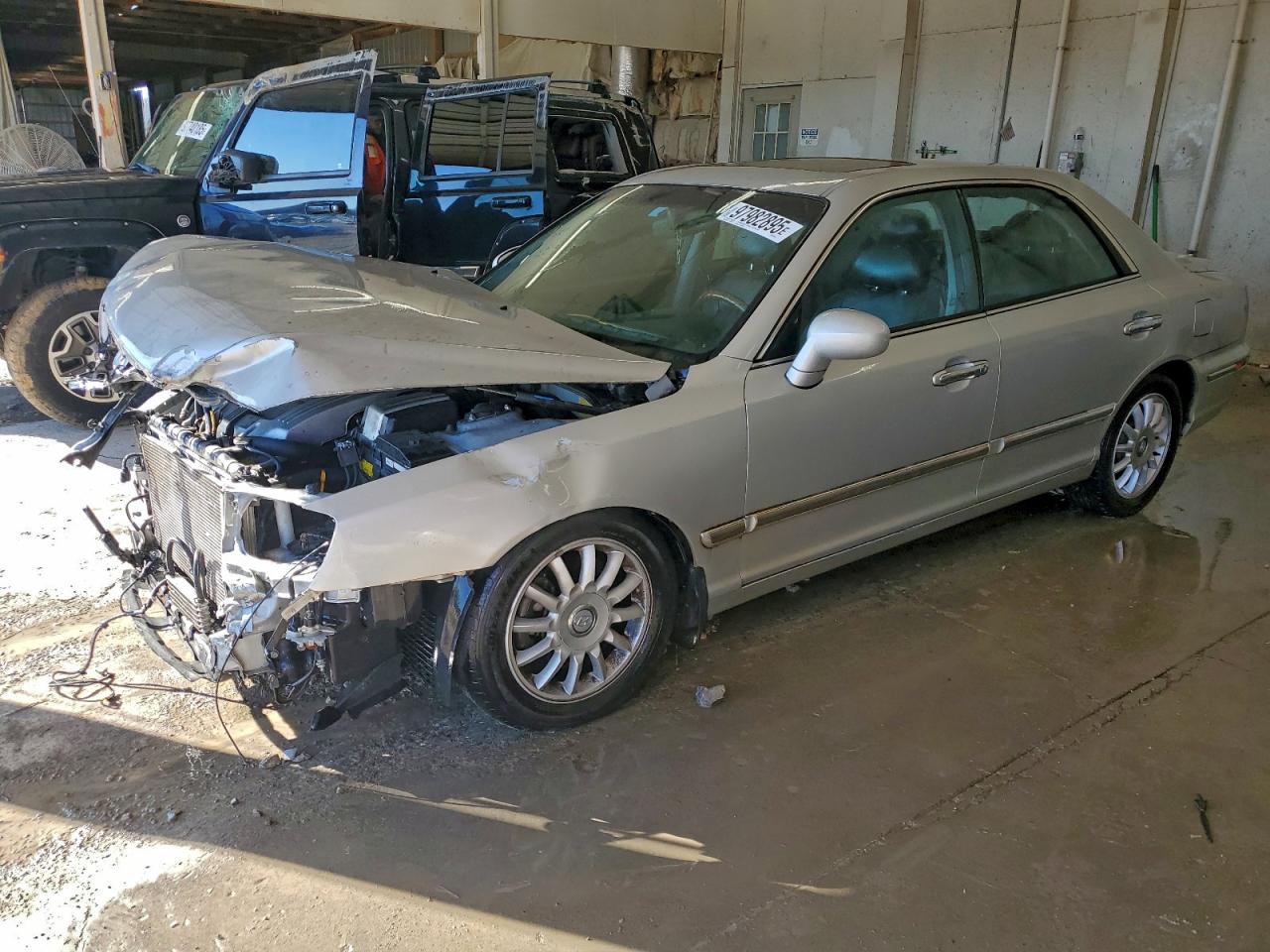 2005 Hyundai Xg 350 Silver vin: KMHFU45E75A401679
