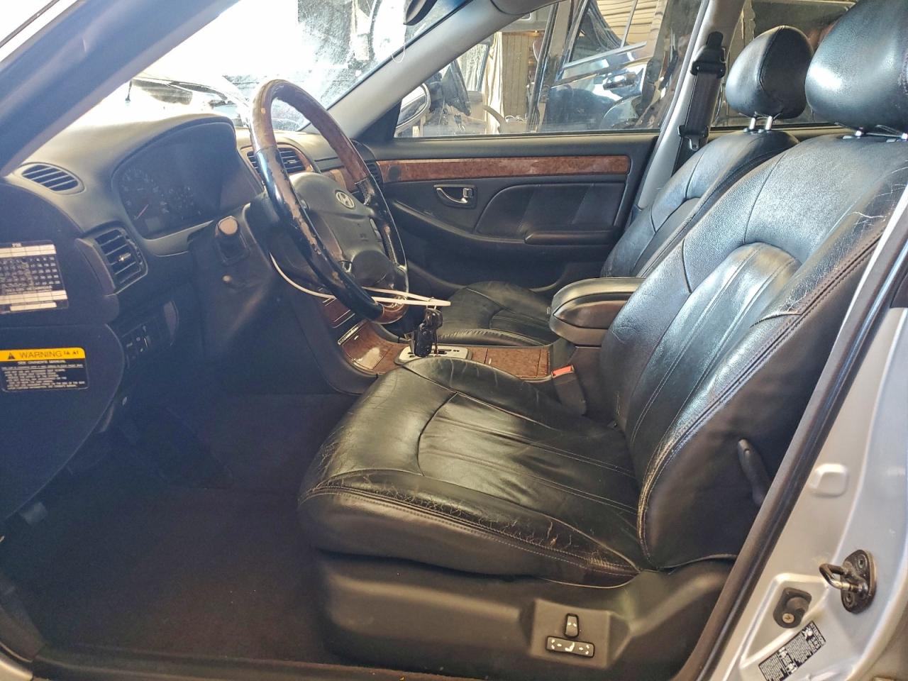 2005 Hyundai Xg 350 Silver vin: KMHFU45E75A401679