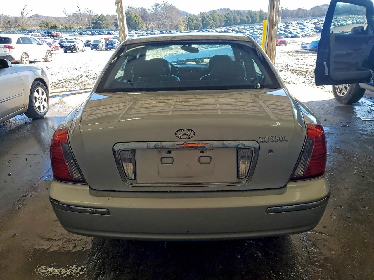 2005 Hyundai Xg 350 Silver vin: KMHFU45E75A401679
