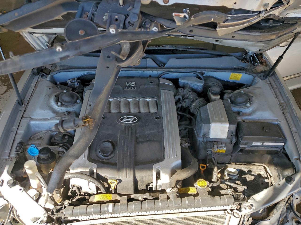 2005 Hyundai Xg 350 Silver vin: KMHFU45E75A401679