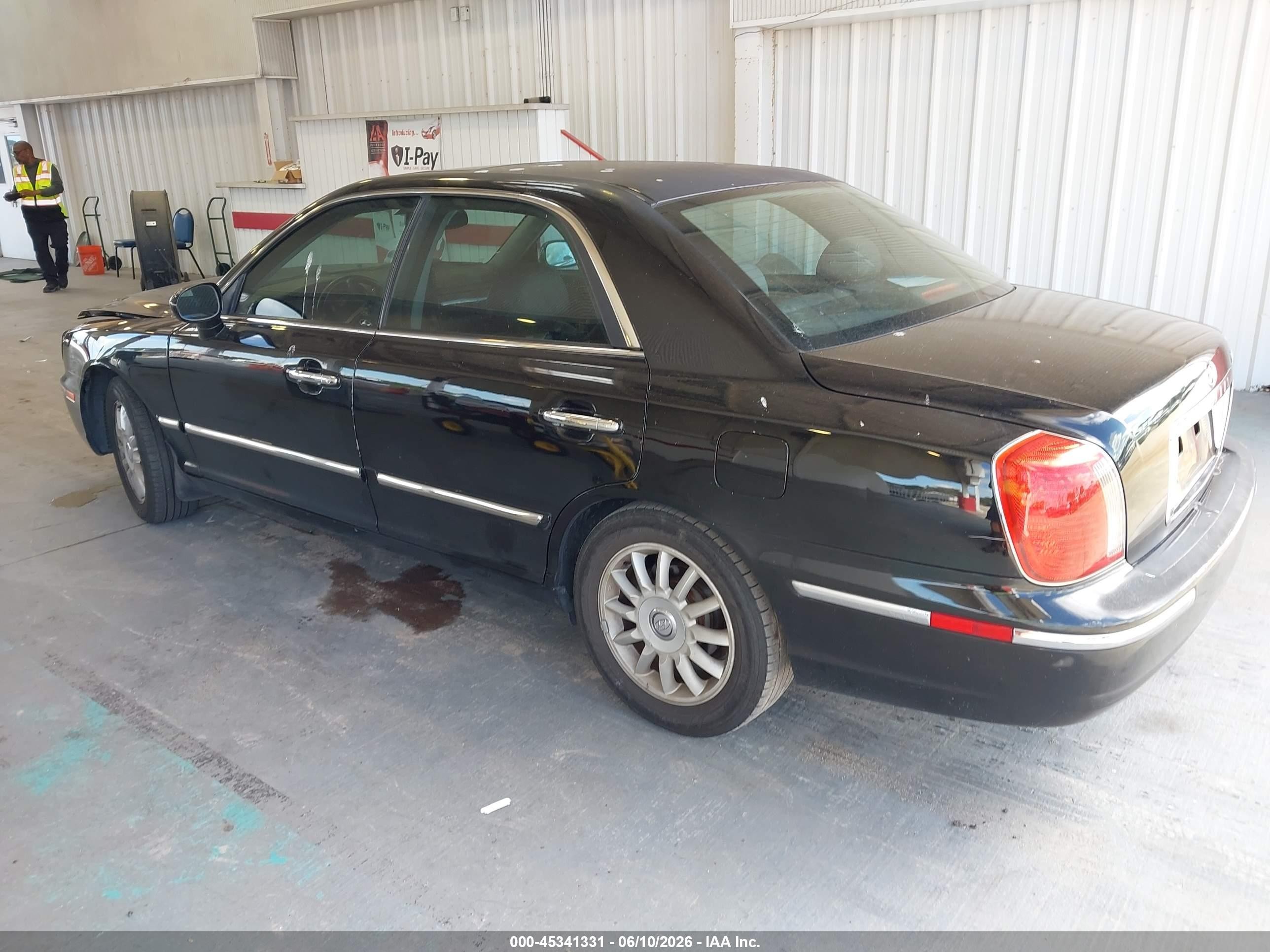 2005 Hyundai Xg350 L Black vin: KMHFU45E75A406154