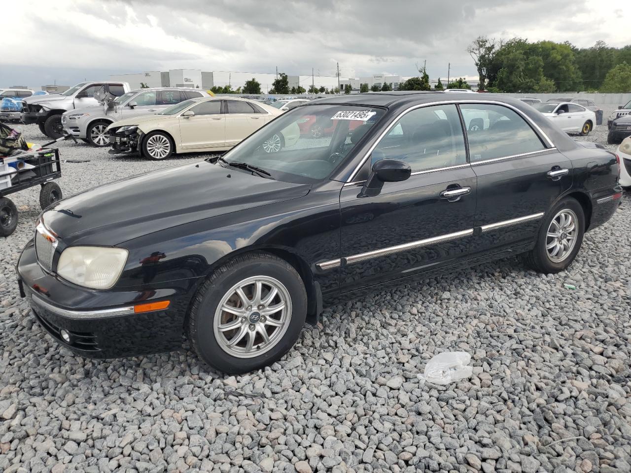 2005 Hyundai Xg 350   Black vin: KMHFU45E75A411547