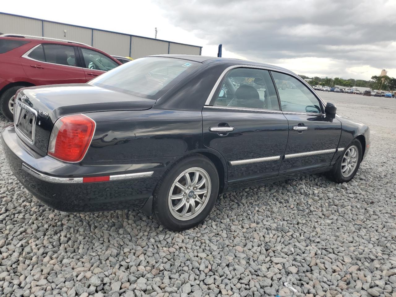 2005 Hyundai Xg 350   Black vin: KMHFU45E75A411547