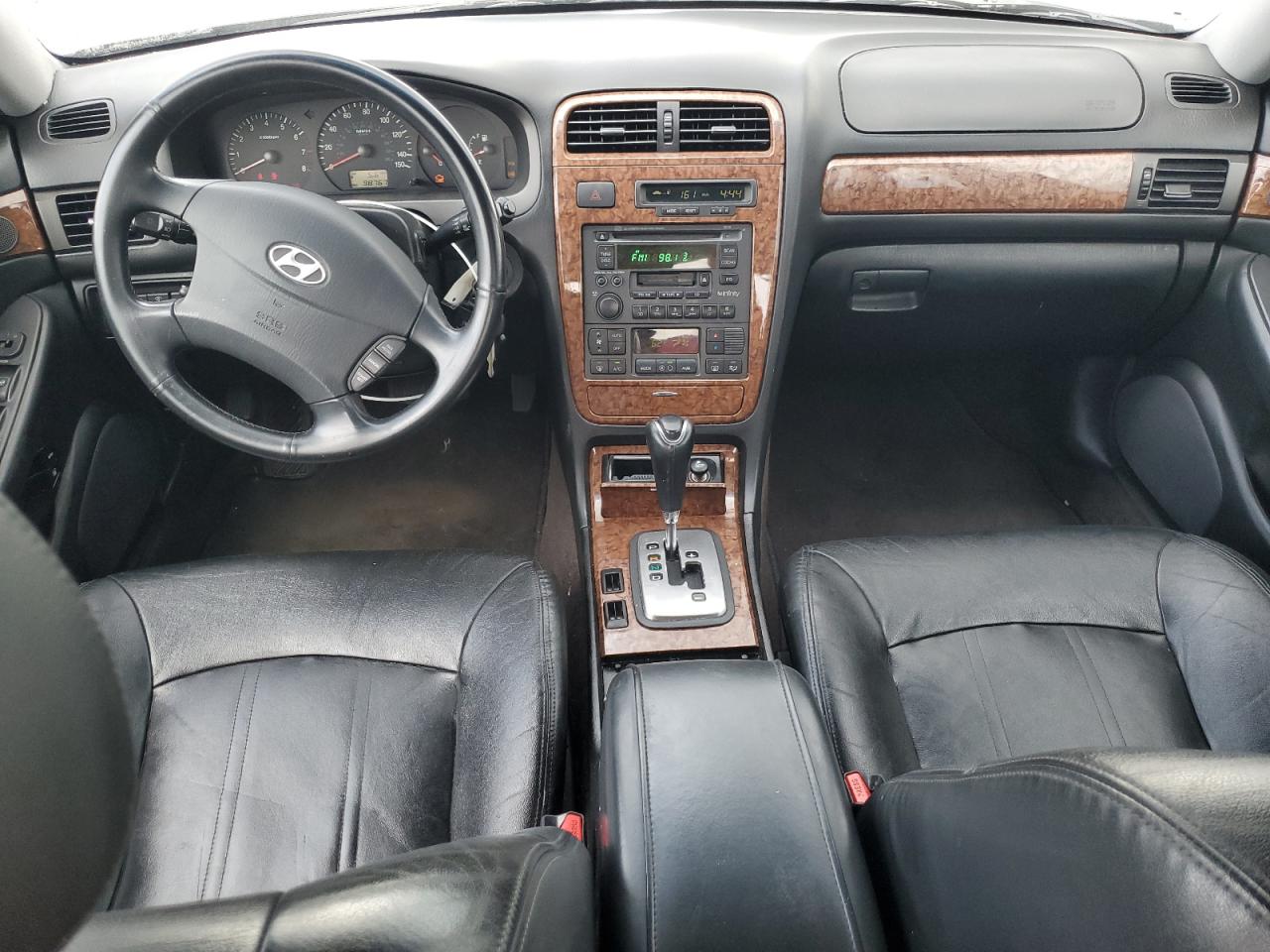2005 Hyundai Xg 350   Black vin: KMHFU45E75A411547