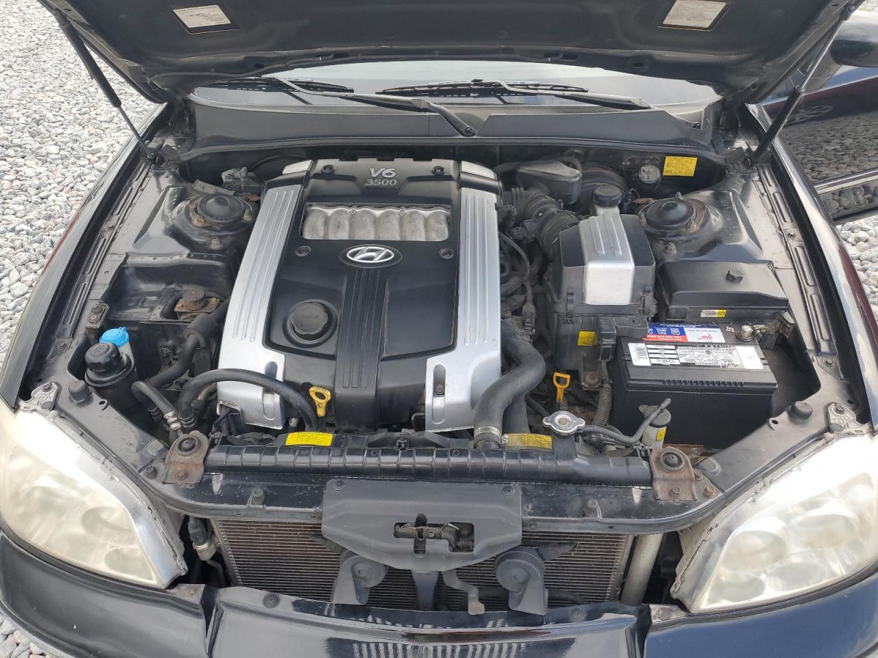 2005 Hyundai Xg 350   Black vin: KMHFU45E75A411547