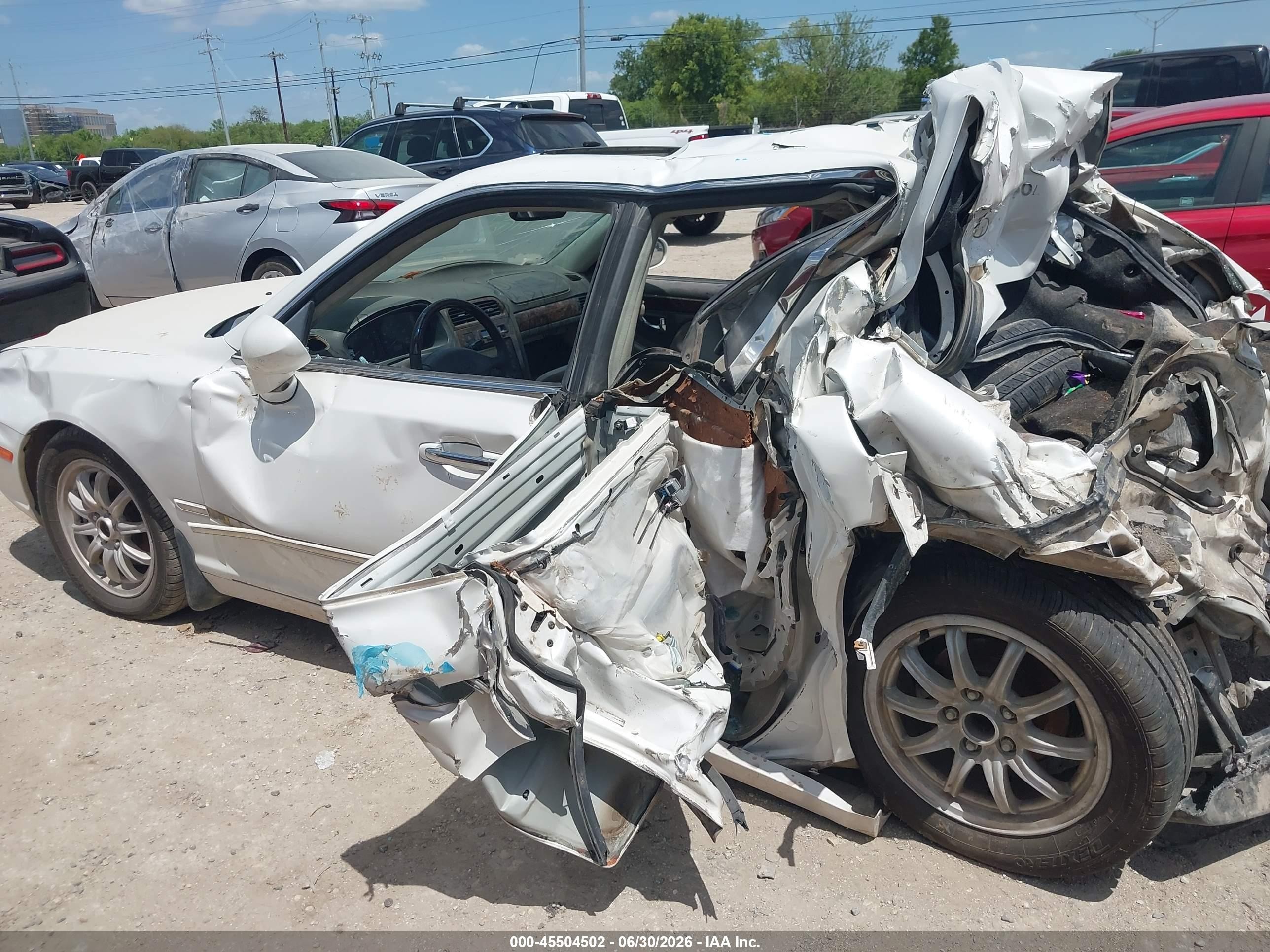 2002 Hyundai Xg350 L White vin: KMHFU45E82A178919