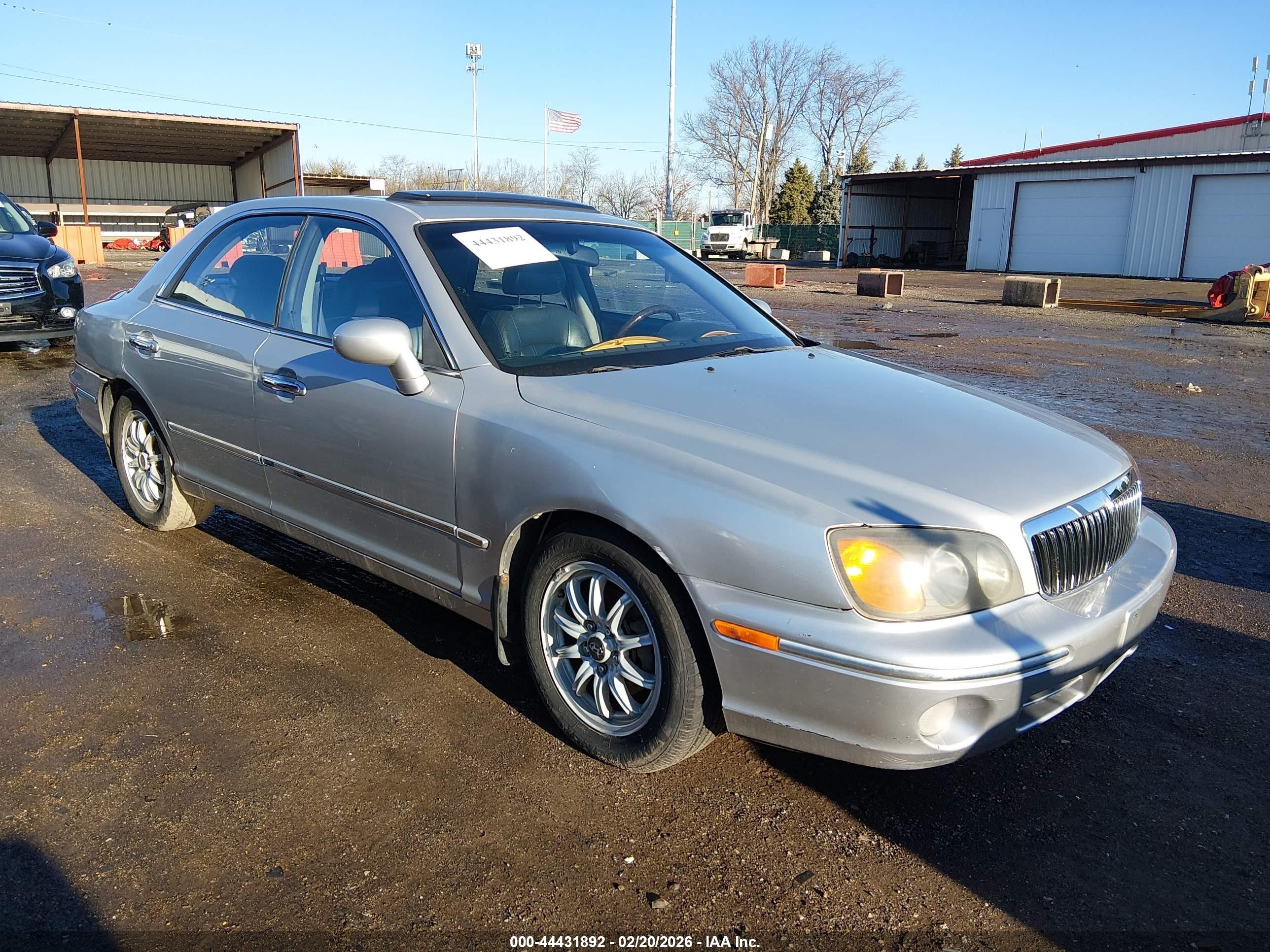 2002 Hyundai Xg350 L Серебряный vin: KMHFU45E82A209912