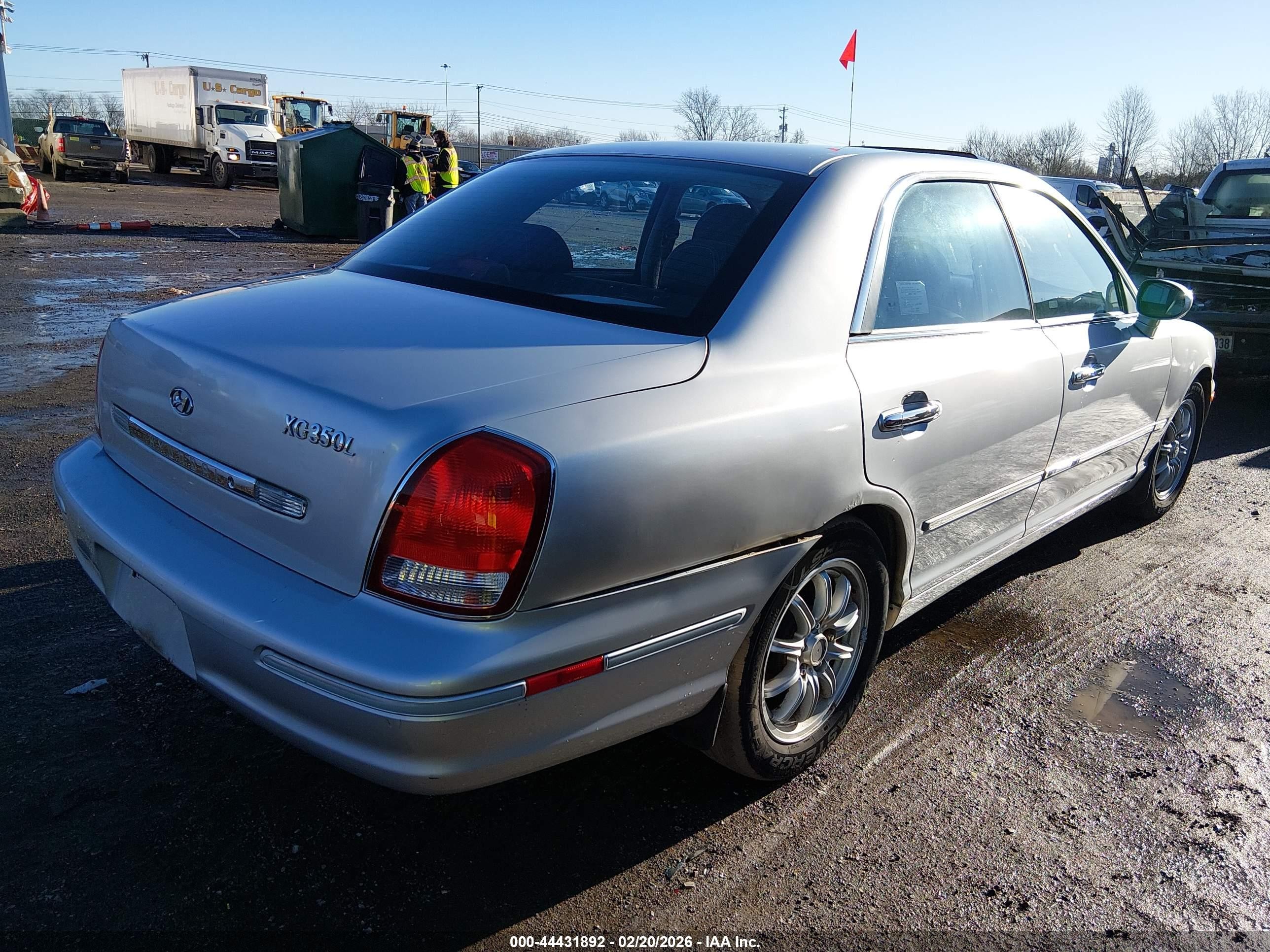 2002 Hyundai Xg350 L Серебряный vin: KMHFU45E82A209912