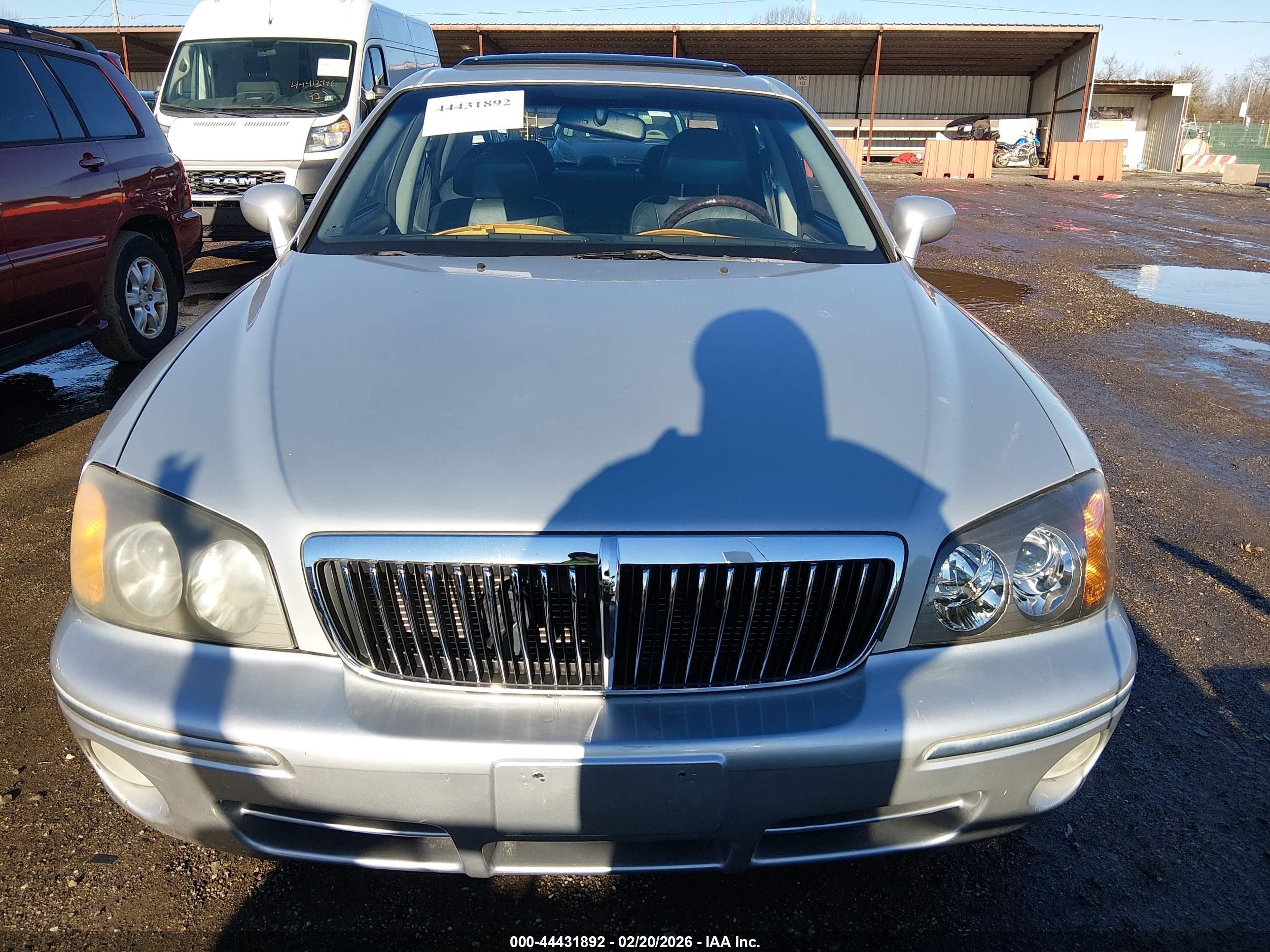 2002 Hyundai Xg350 L Серебряный vin: KMHFU45E82A209912