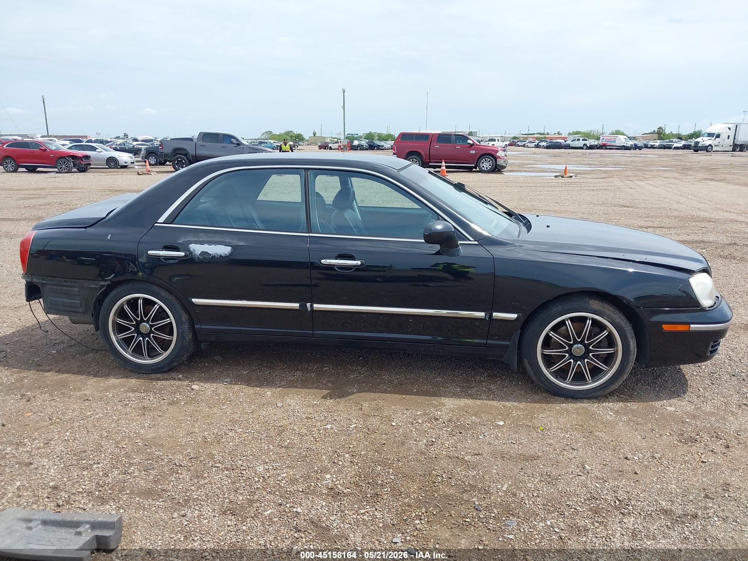 2004 Hyundai Xg350 L Black vin: KMHFU45E84A325789