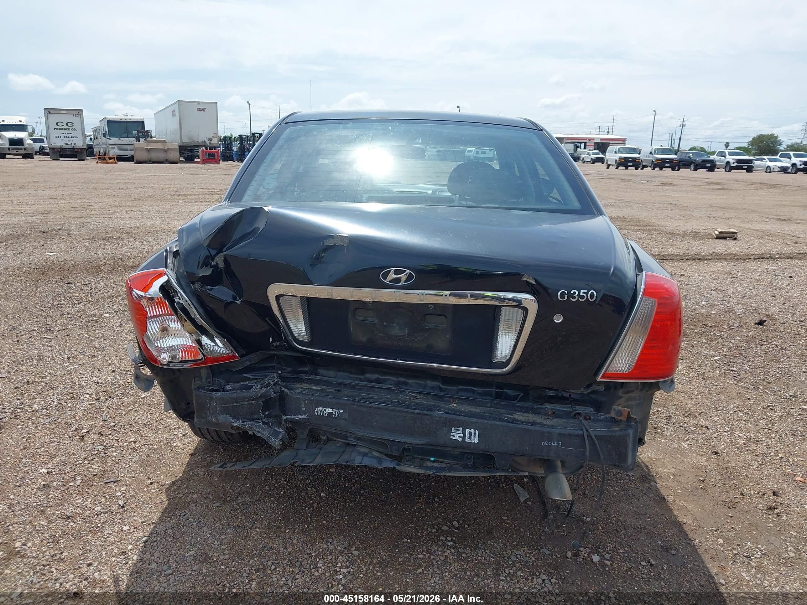 2004 Hyundai Xg350 L Black vin: KMHFU45E84A325789
