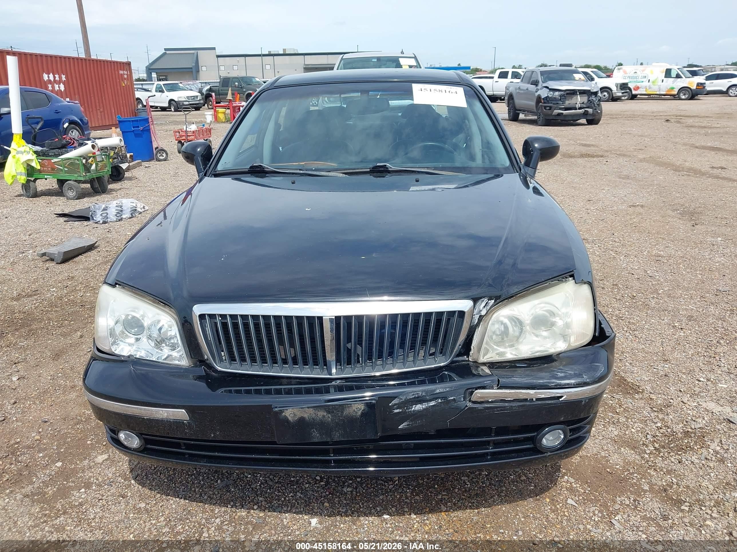 2004 Hyundai Xg350 L Black vin: KMHFU45E84A325789