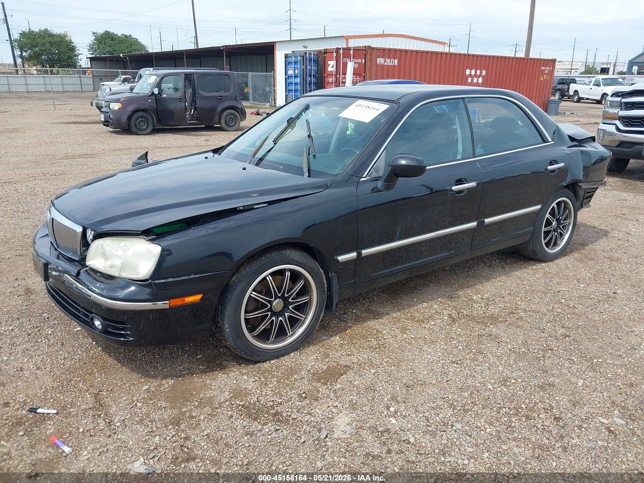 2004 Hyundai Xg350 L Black vin: KMHFU45E84A325789