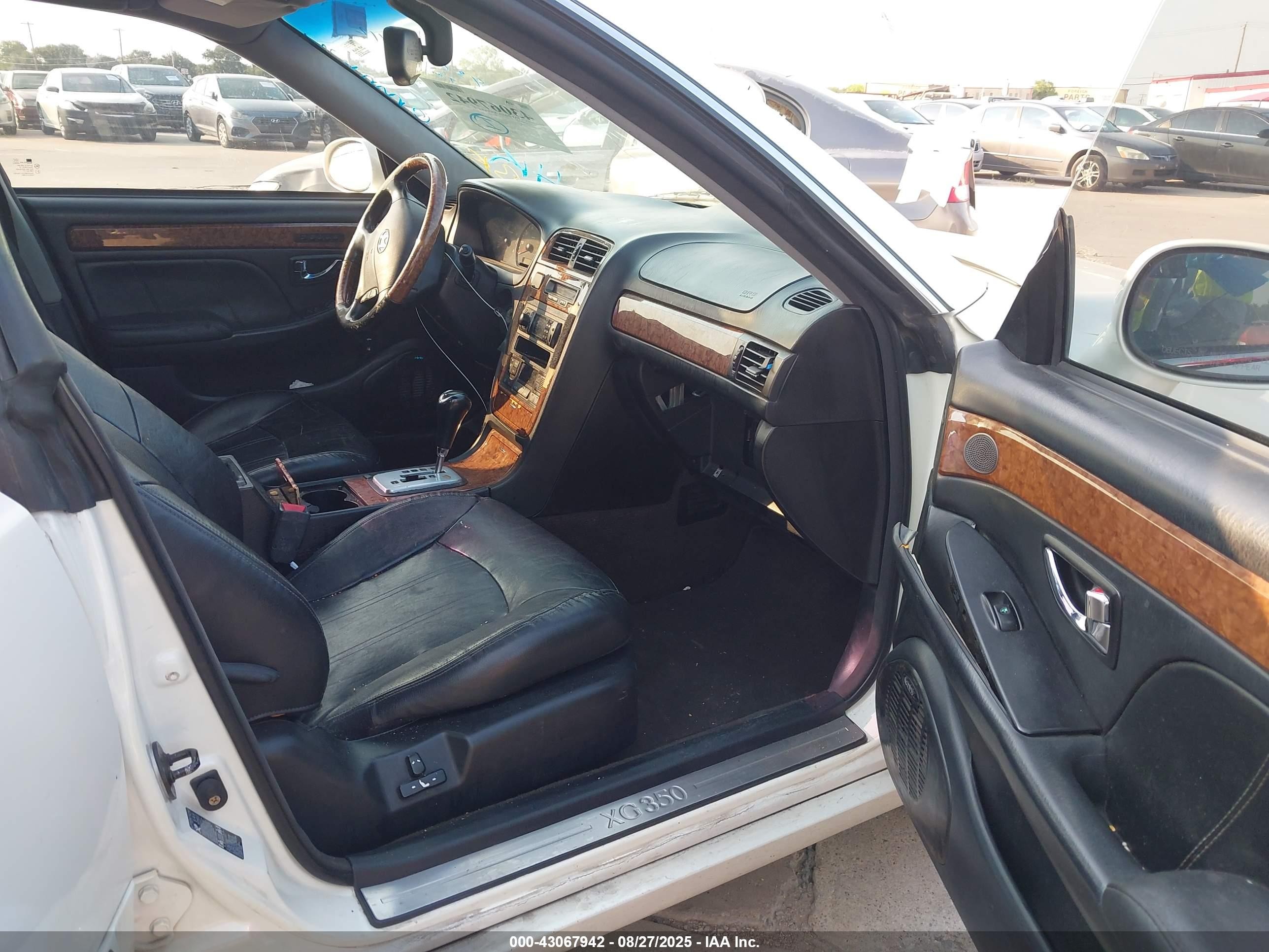 2005 Hyundai Xg350 L Белый vin: KMHFU45E85A380163