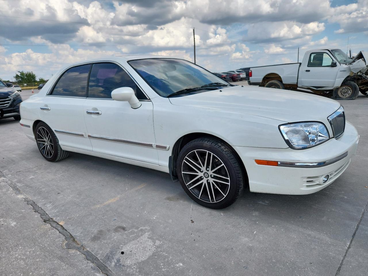 2005 Hyundai Xg 350 White vin: KMHFU45E85A380163