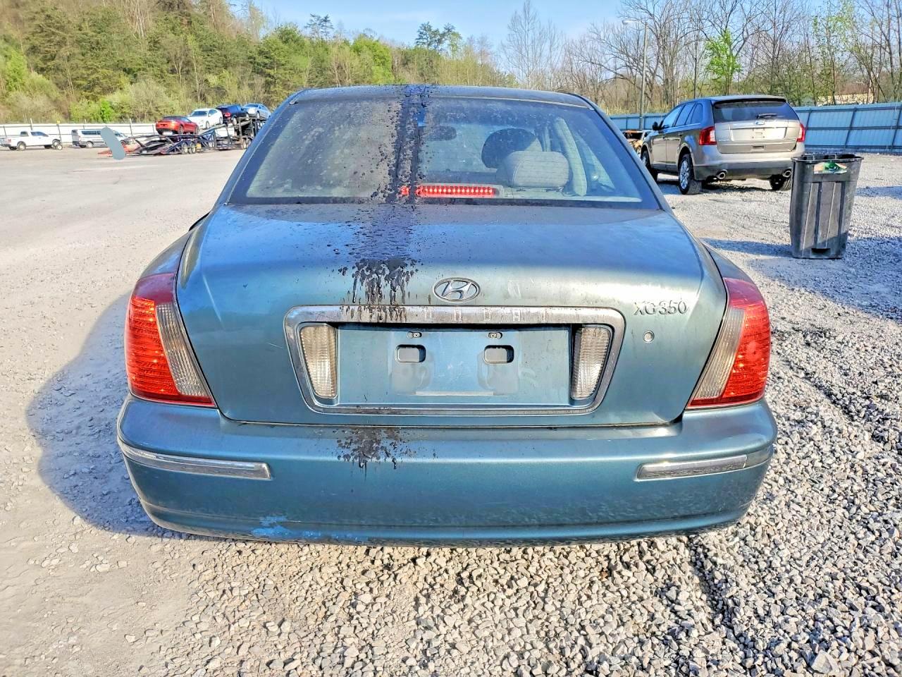 2005 Hyundai Xg350 Base Серый vin: KMHFU45E85A382608