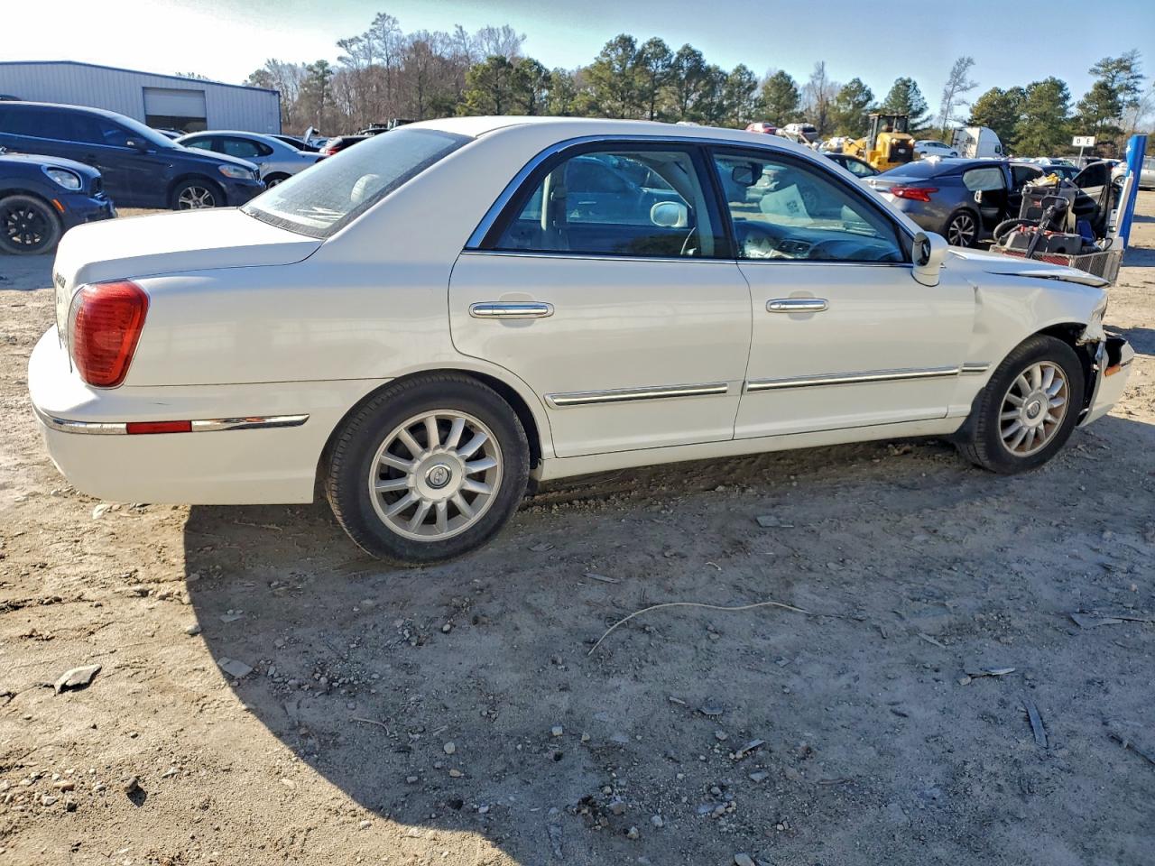 2005 Hyundai Xg 350 White vin: KMHFU45E85A391454