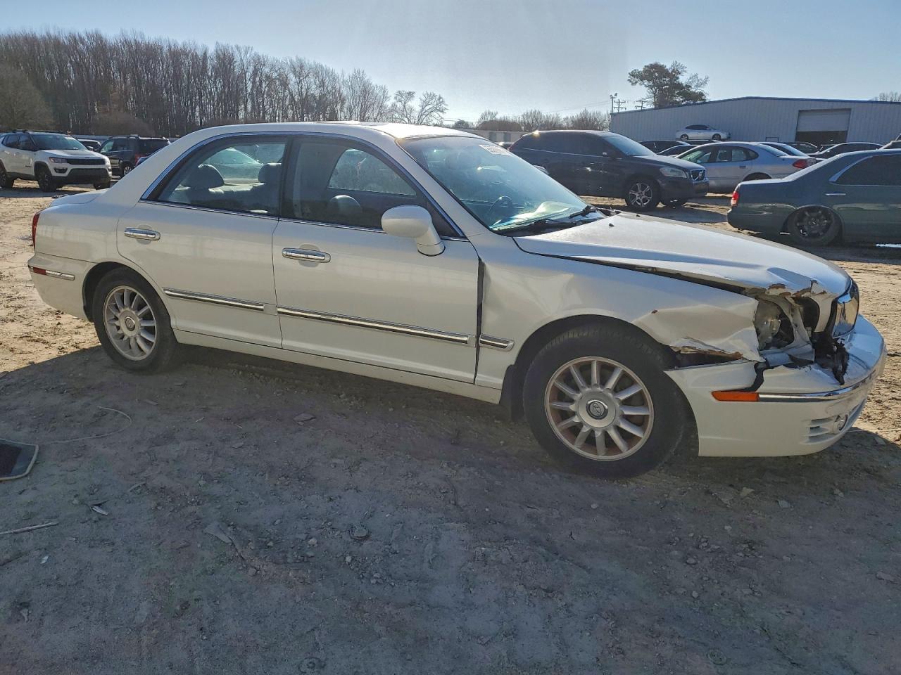 2005 Hyundai Xg 350 White vin: KMHFU45E85A391454