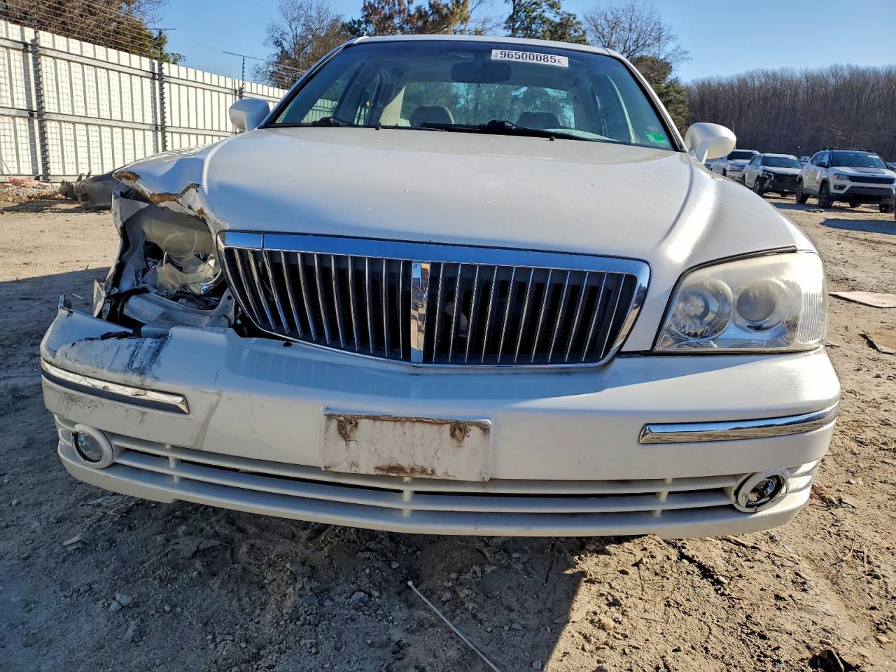 2005 Hyundai Xg 350 White vin: KMHFU45E85A391454