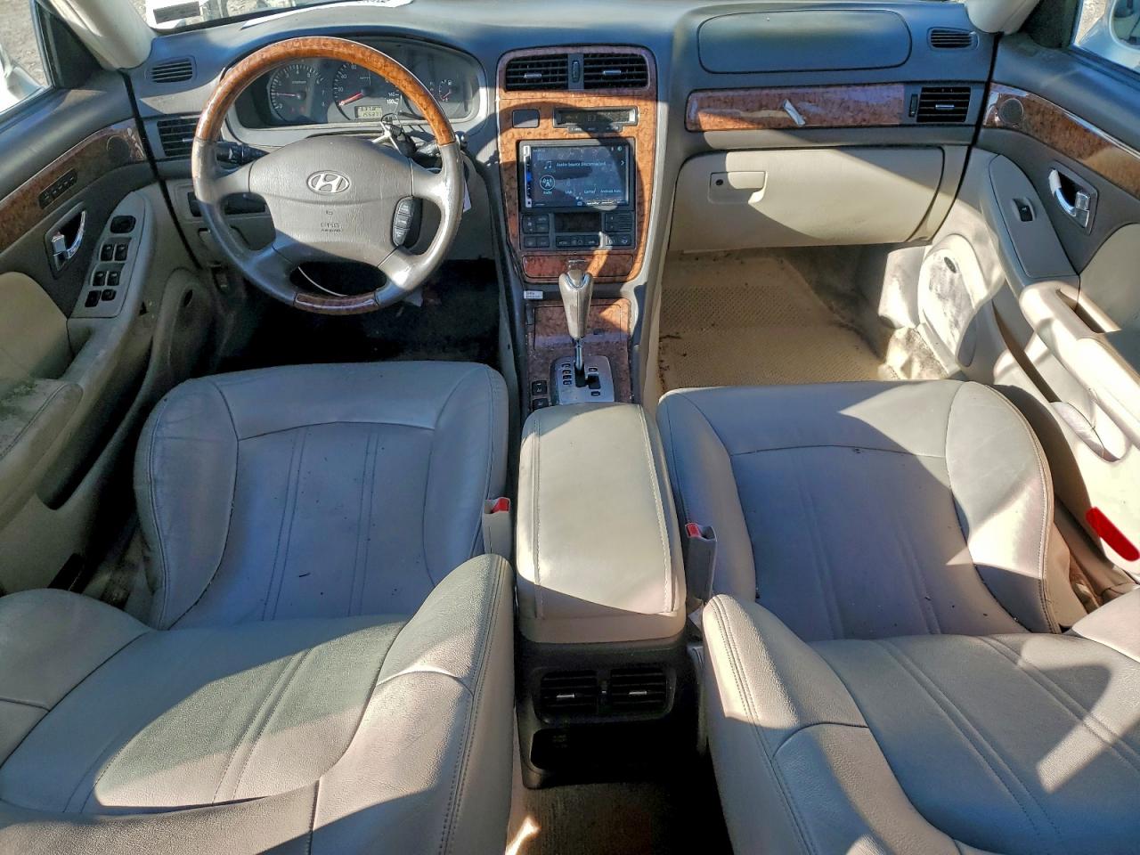 2005 Hyundai Xg 350 White vin: KMHFU45E85A391454
