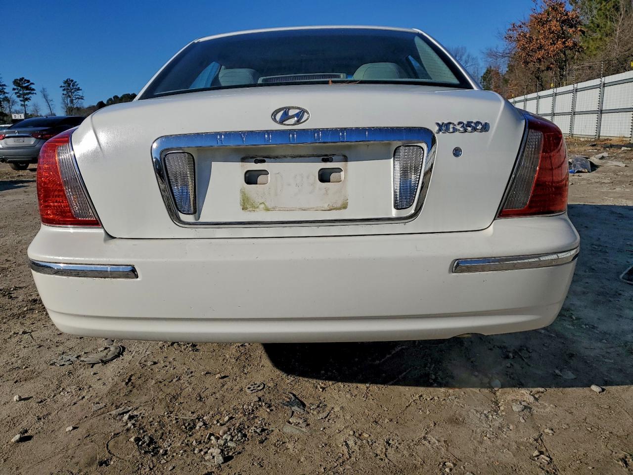 2005 Hyundai Xg 350 White vin: KMHFU45E85A391454