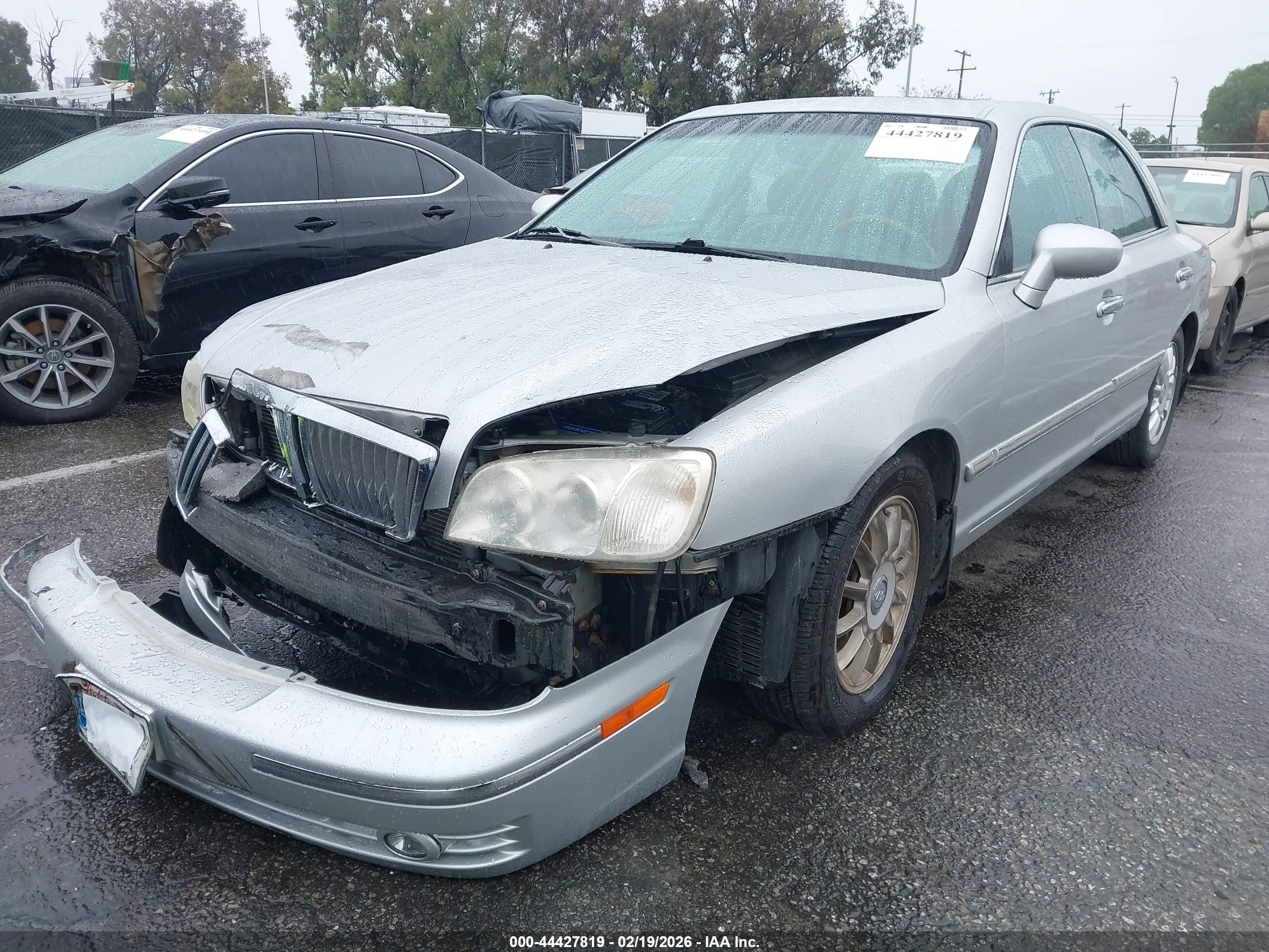 2005 Hyundai Xg350 L Серебряный vin: KMHFU45E85A392314