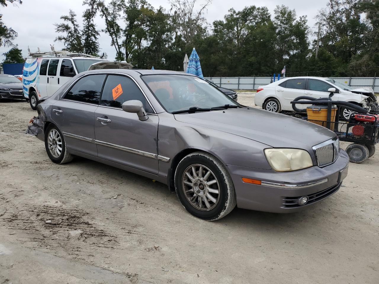 2005 Hyundai Xg 350 Silver vin: KMHFU45E85A401755