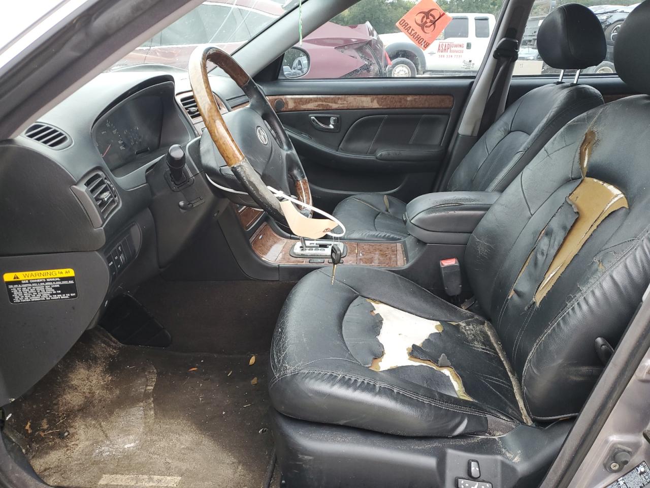 2005 Hyundai Xg 350 Silver vin: KMHFU45E85A401755