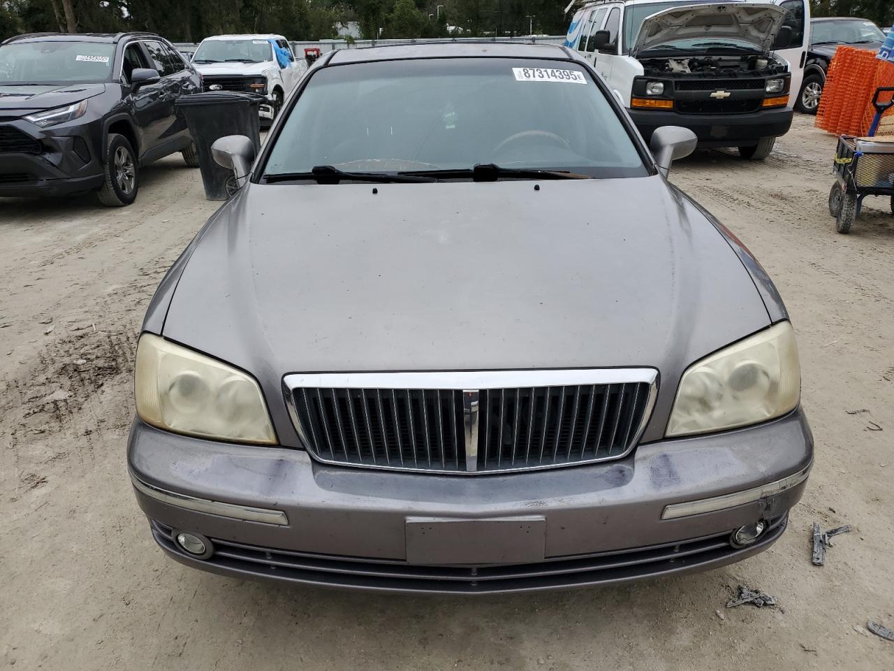 2005 Hyundai Xg 350 Silver vin: KMHFU45E85A401755
