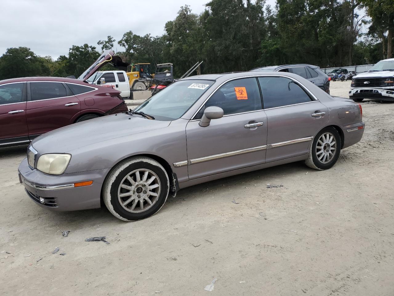 2005 Hyundai Xg 350 Silver vin: KMHFU45E85A401755
