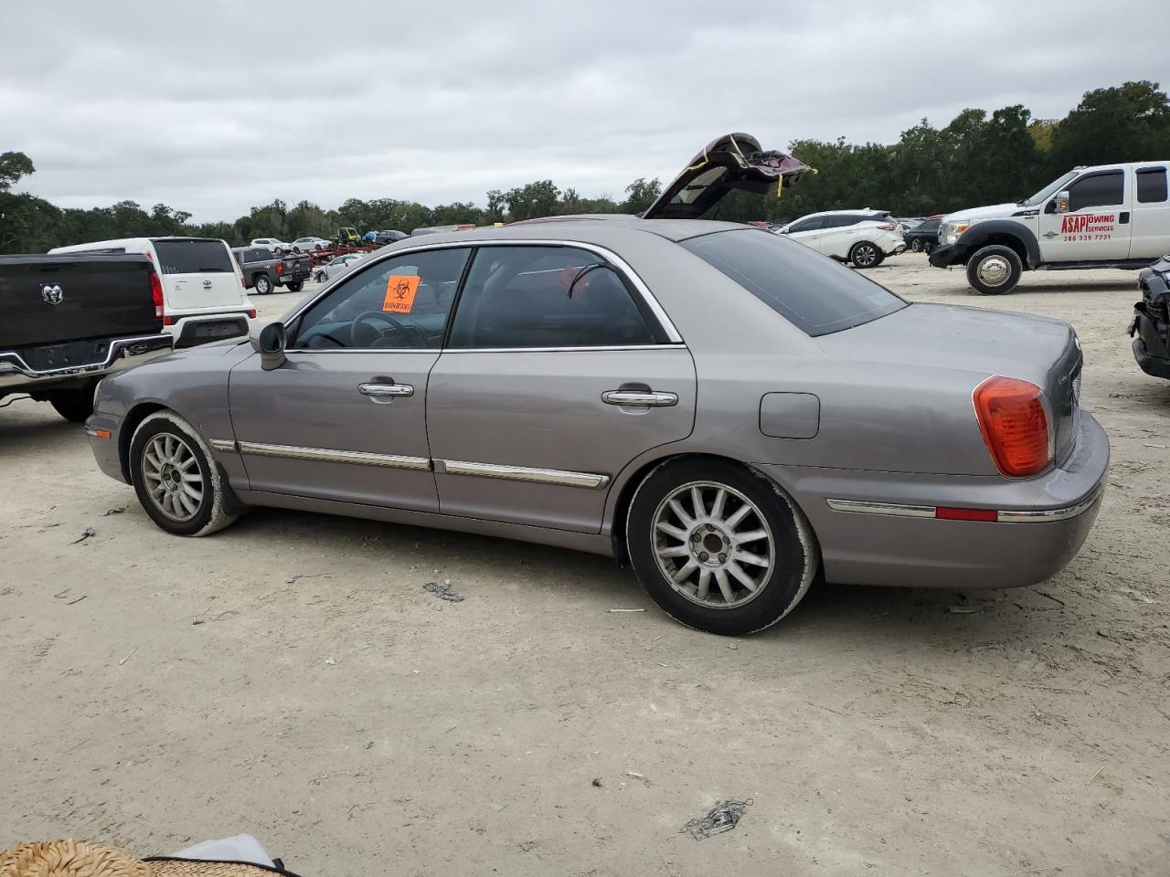 2005 Hyundai Xg 350 Silver vin: KMHFU45E85A401755