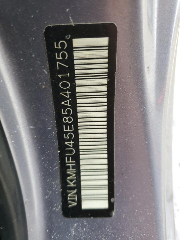 2005 Hyundai Xg 350 Silver vin: KMHFU45E85A401755