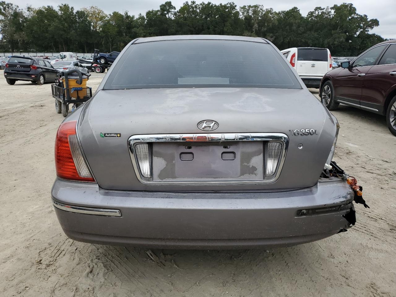 2005 Hyundai Xg 350 Silver vin: KMHFU45E85A401755