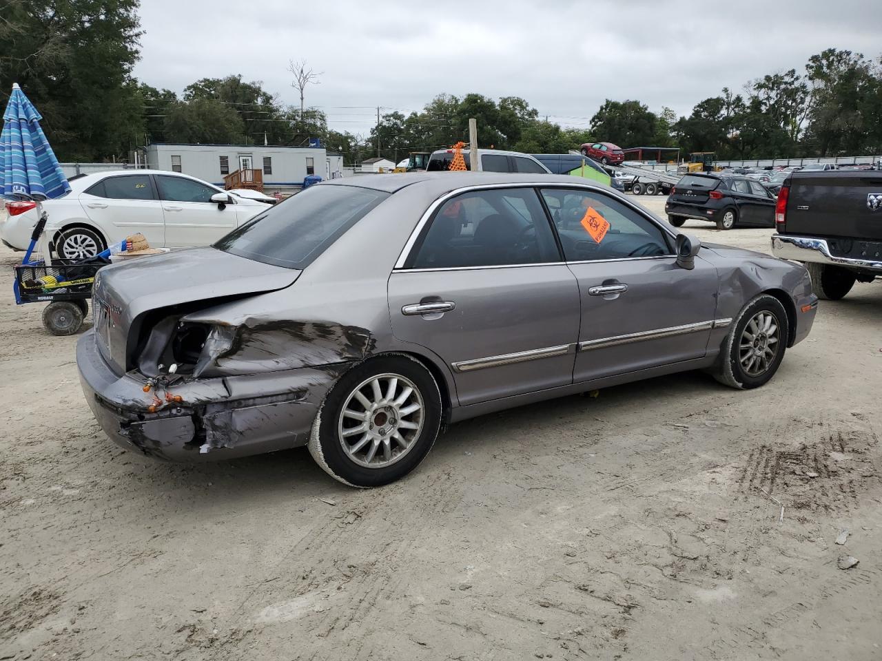 2005 Hyundai Xg 350 Silver vin: KMHFU45E85A401755
