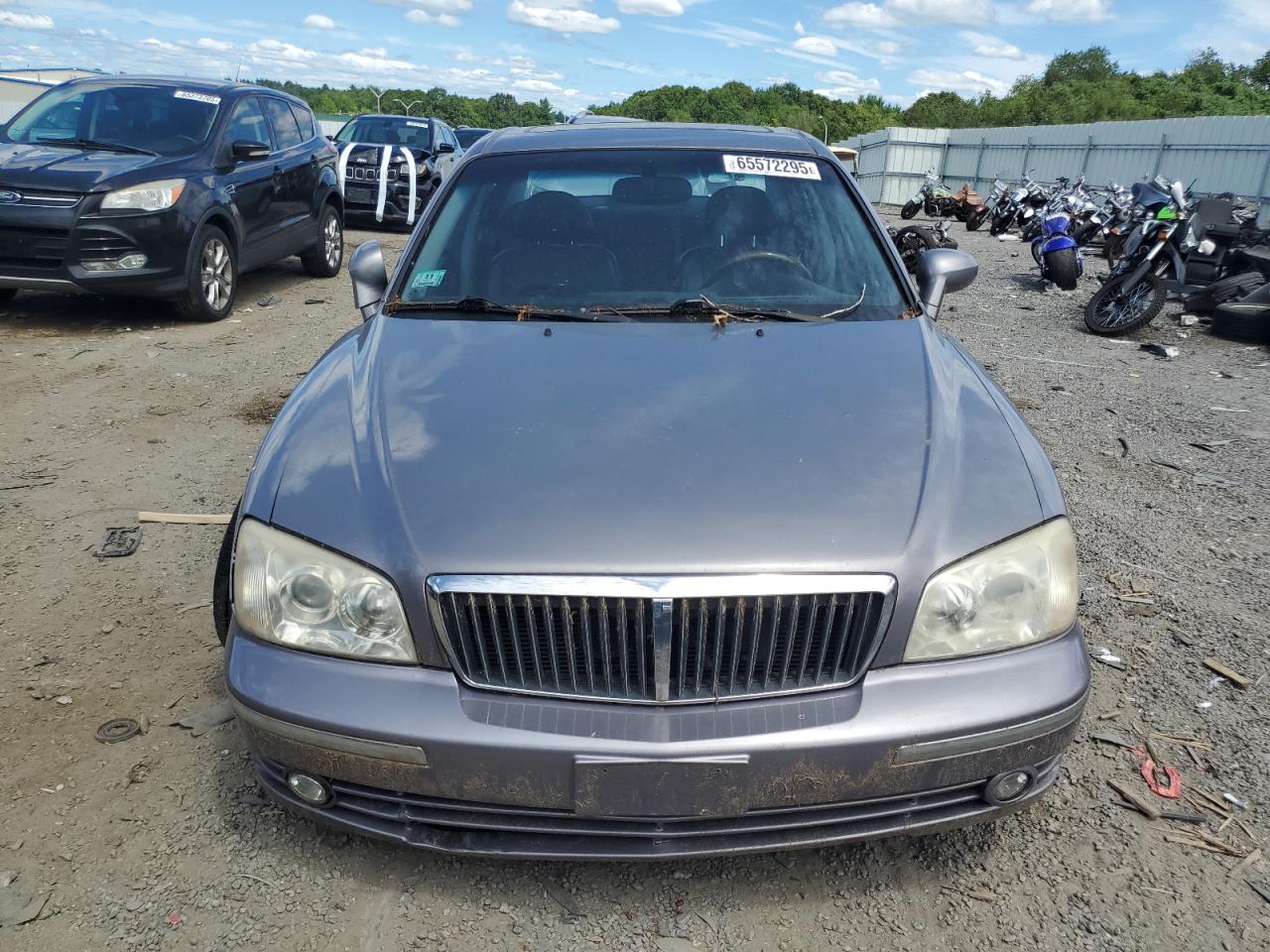 2005 Hyundai Xg 350 Silver vin: KMHFU45E85A405370