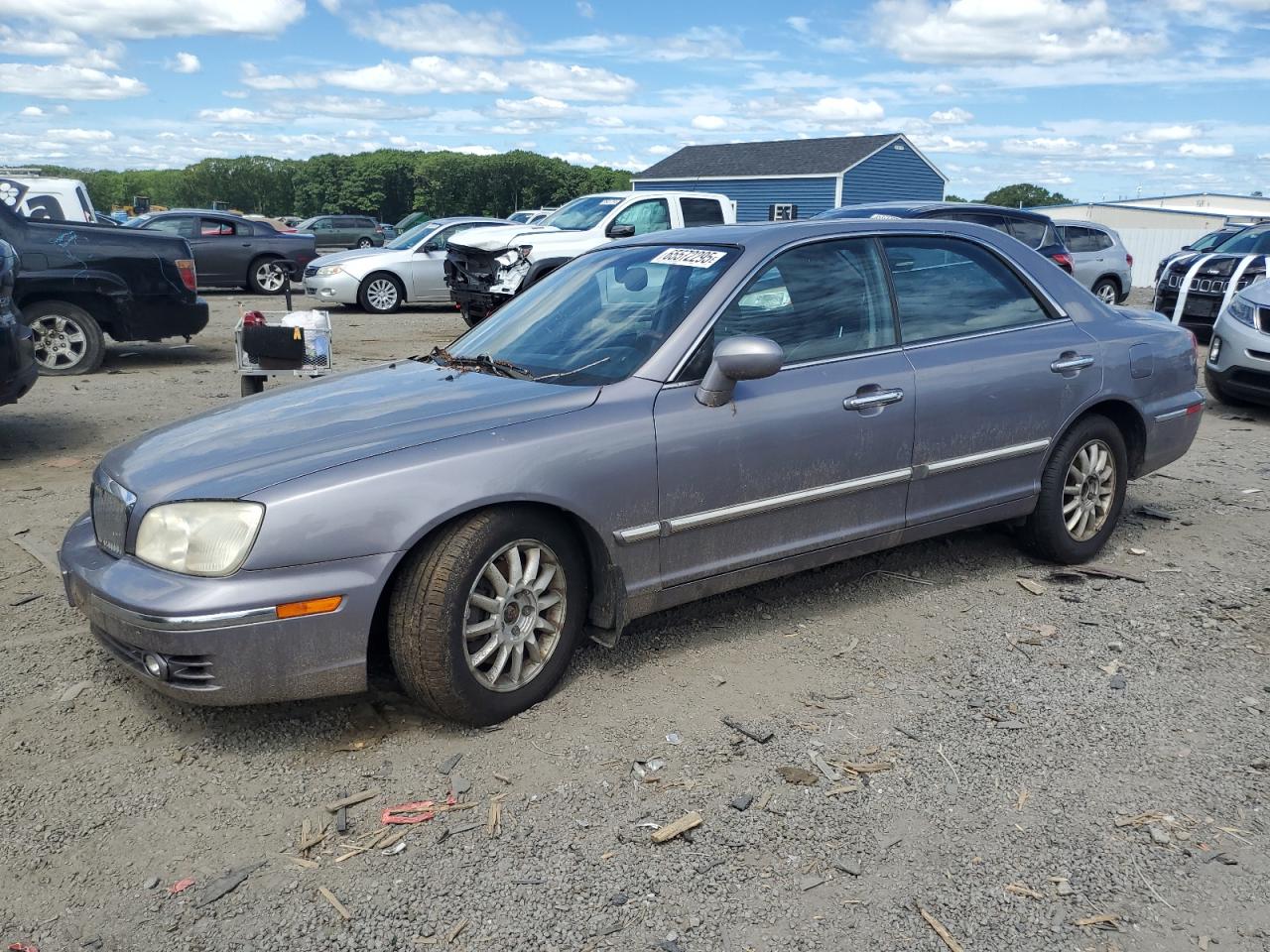2005 Hyundai Xg 350 Silver vin: KMHFU45E85A405370
