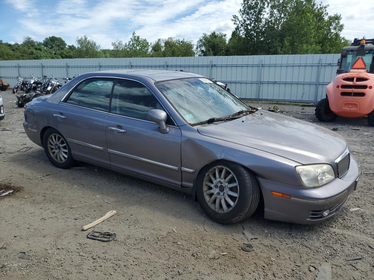 2005 Hyundai Xg 350 Silver vin: KMHFU45E85A405370