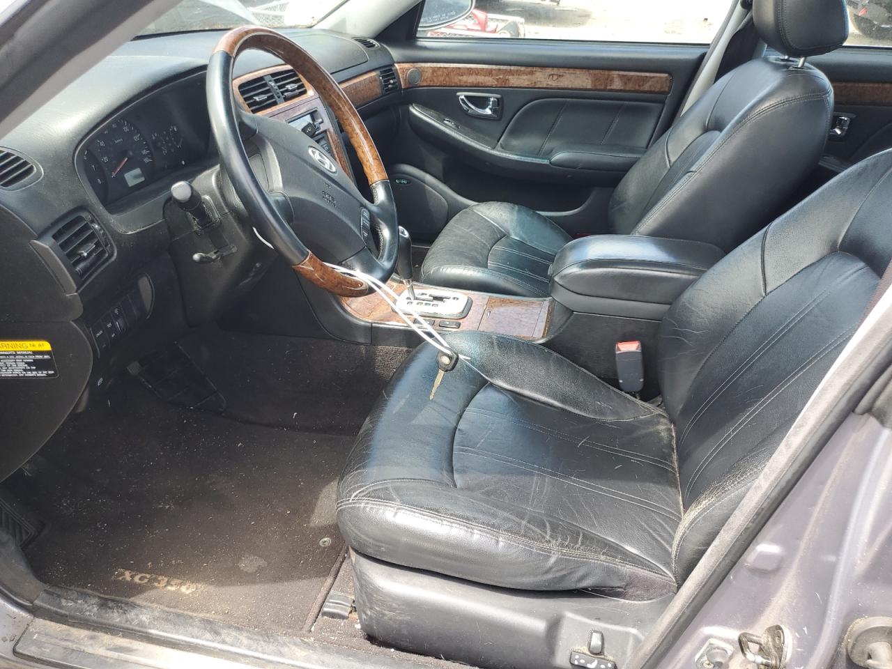 2005 Hyundai Xg 350 Silver vin: KMHFU45E85A405370