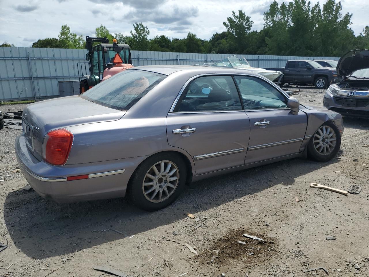 2005 Hyundai Xg 350 Silver vin: KMHFU45E85A405370