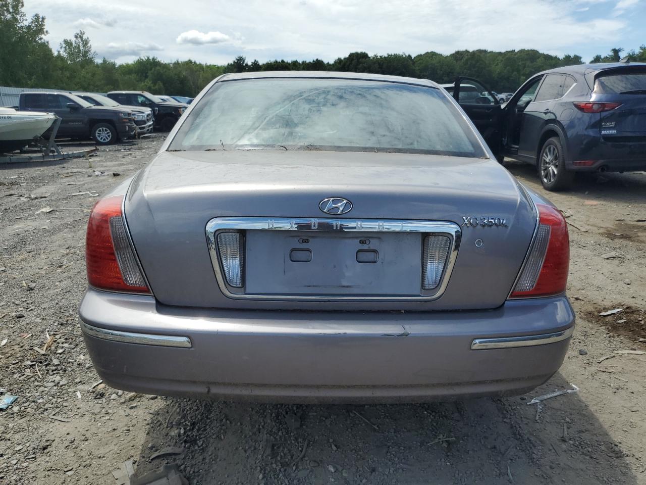 2005 Hyundai Xg 350 Silver vin: KMHFU45E85A405370