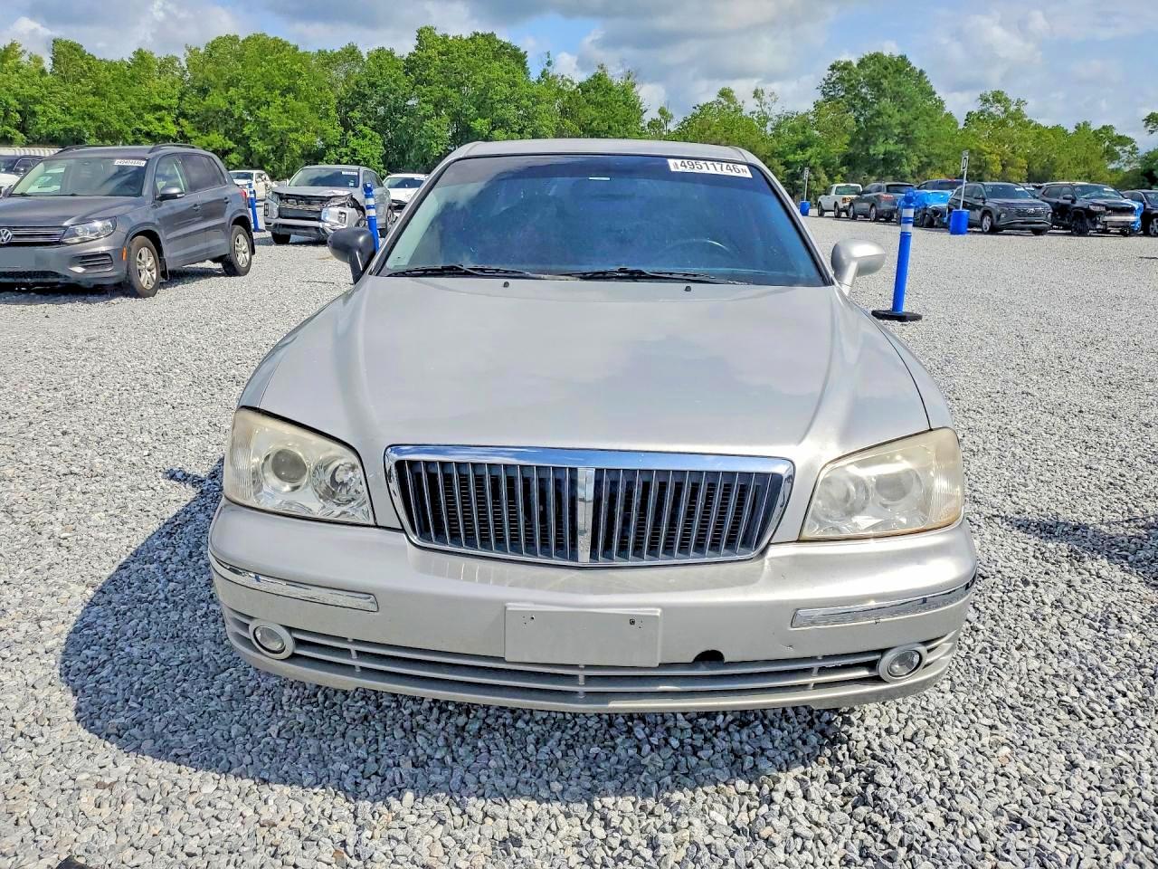 2005 Hyundai Xg350 Base Silver vin: KMHFU45E85A416496