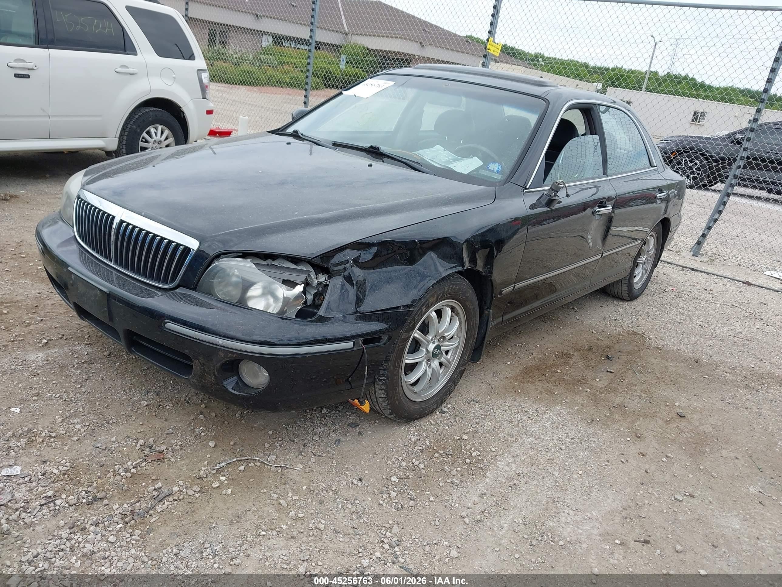 2002 Hyundai Xg350 L Black vin: KMHFU45E92A230039