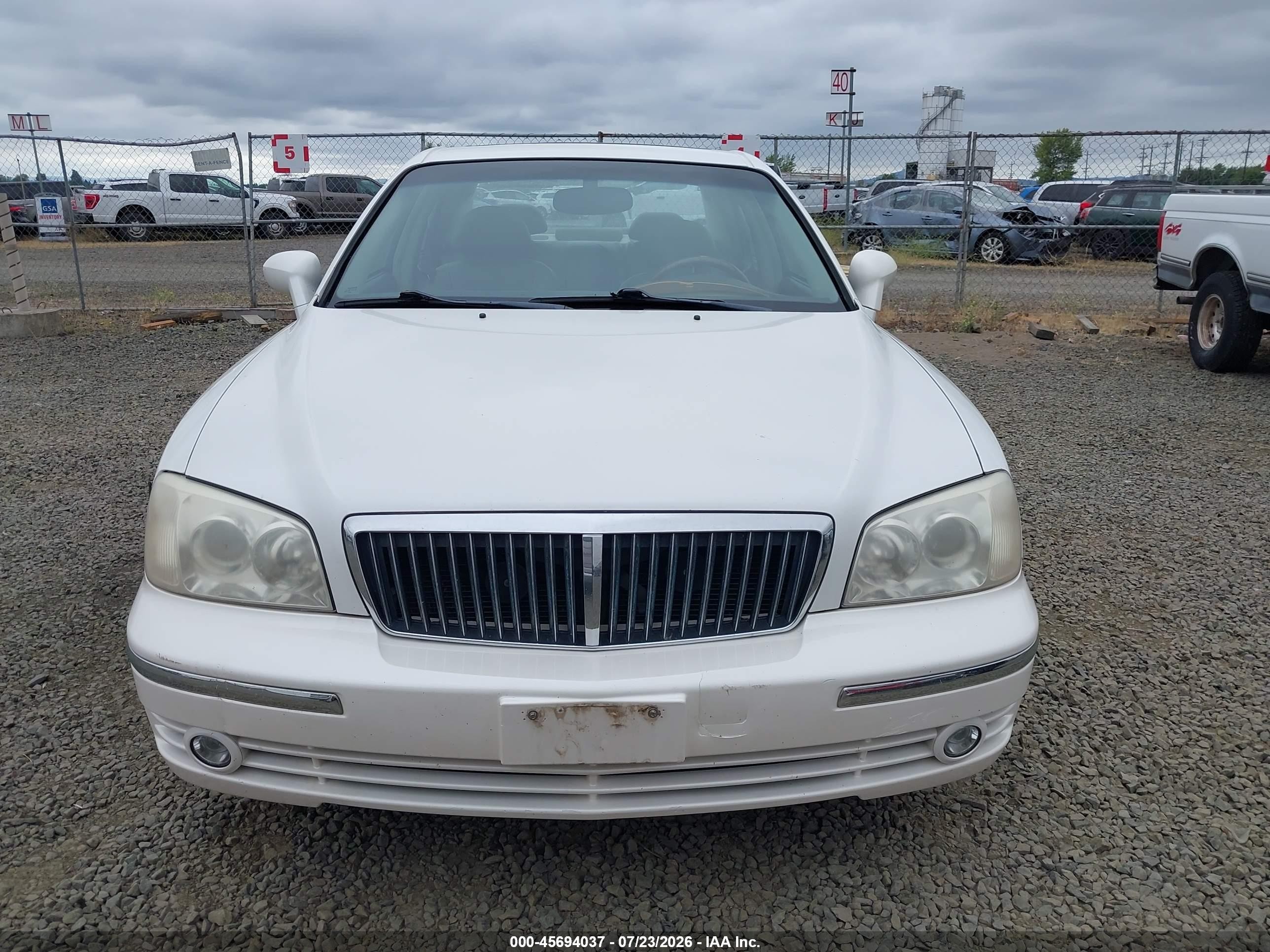 2004 Hyundai Xg350 L Белый vin: KMHFU45E94A281222