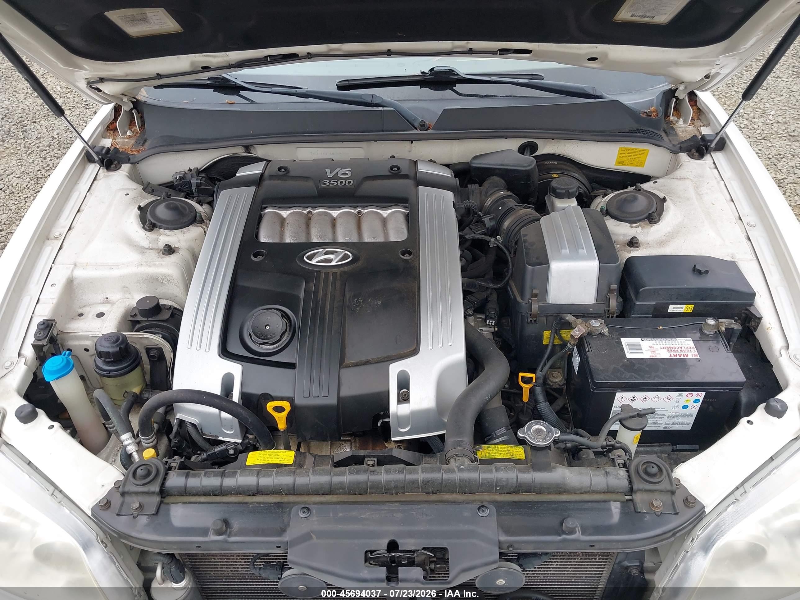 2004 Hyundai Xg350 L Белый vin: KMHFU45E94A281222