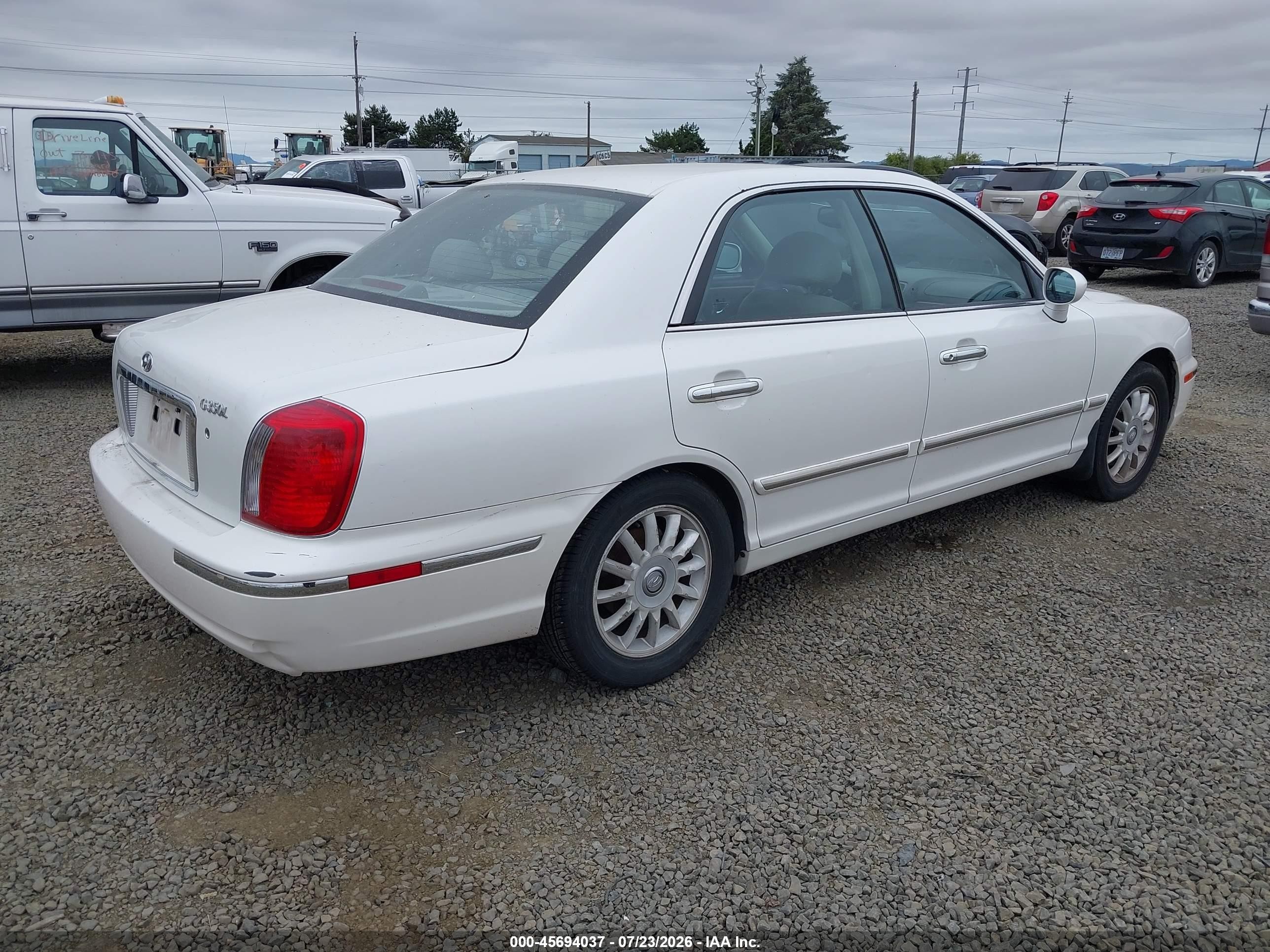 2004 Hyundai Xg350 L Белый vin: KMHFU45E94A281222