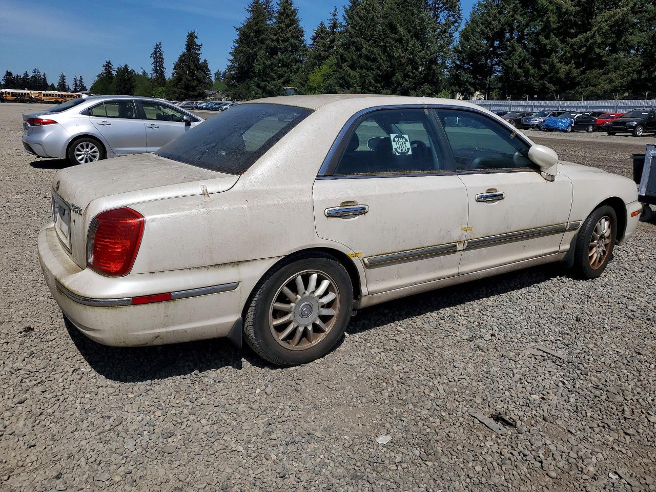 2004 Hyundai Xg 350 White vin: KMHFU45E94A357909